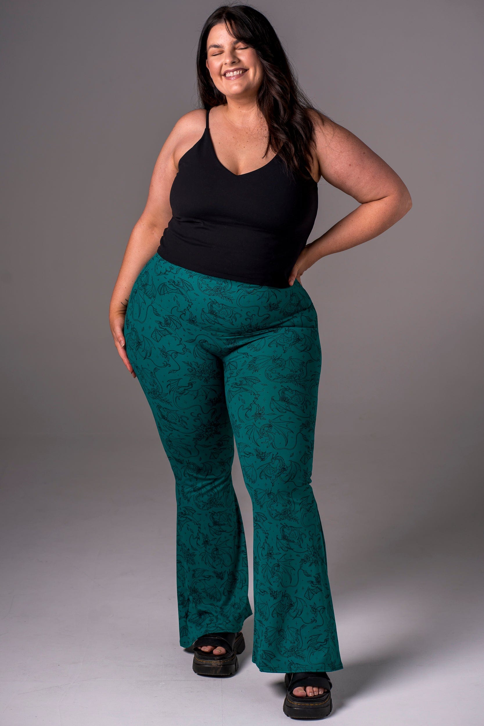 Dragon Luxe Pocket Yoga Pants