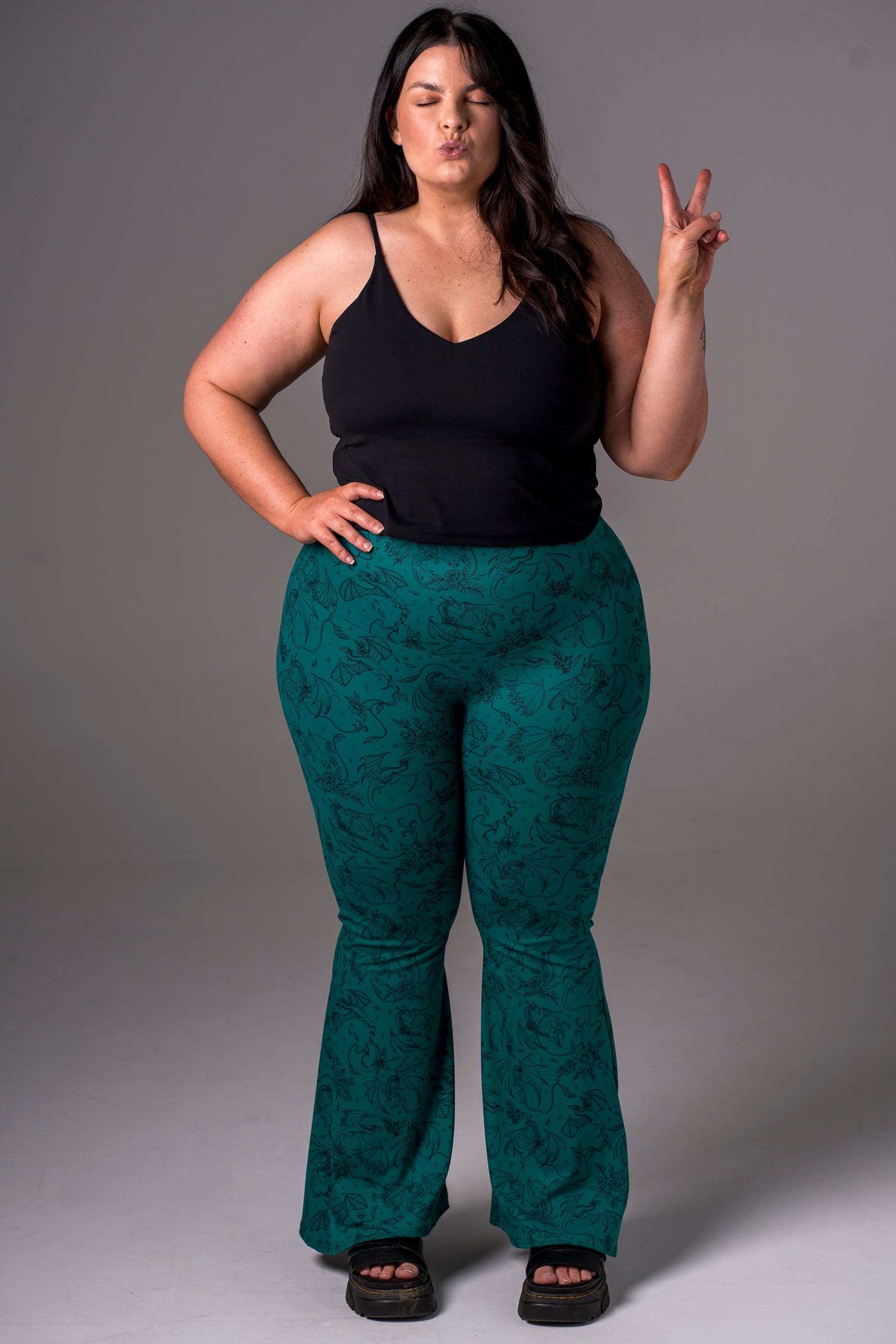 Dragon Luxe Pocket Yoga Pants