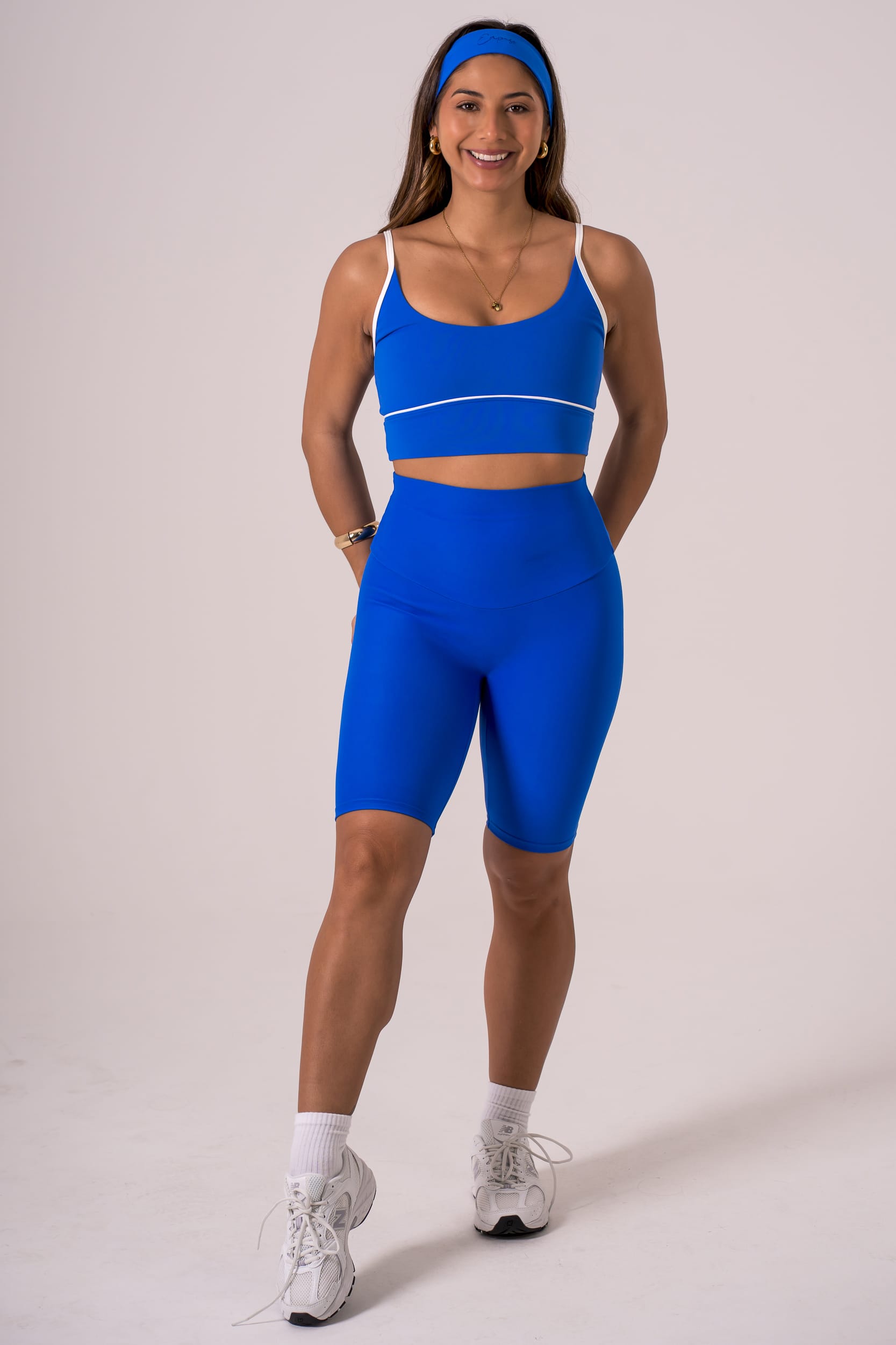 Electric Dynamic High Waisted Bike Shorts