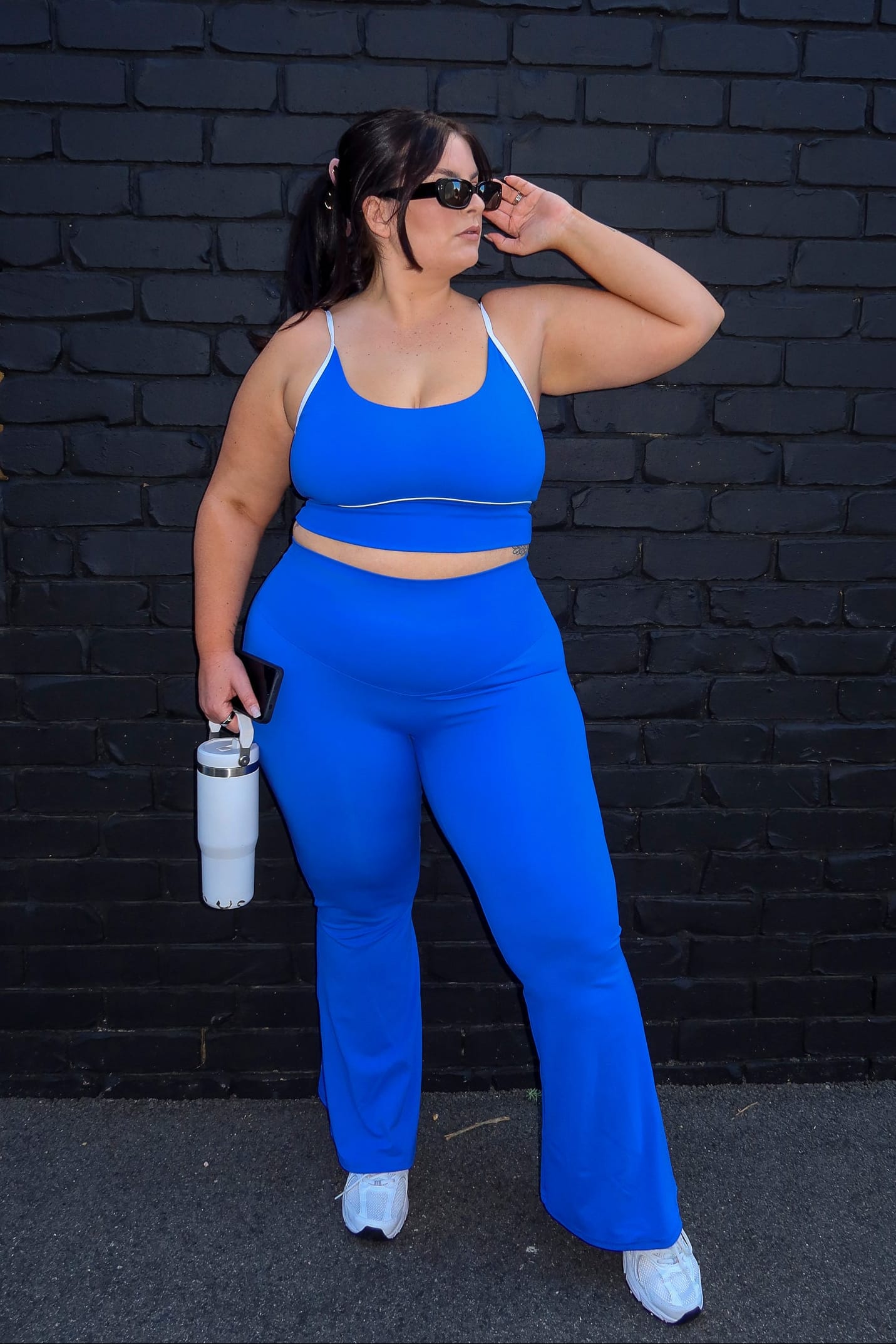 Electric Luxe Pocket Yoga Pants