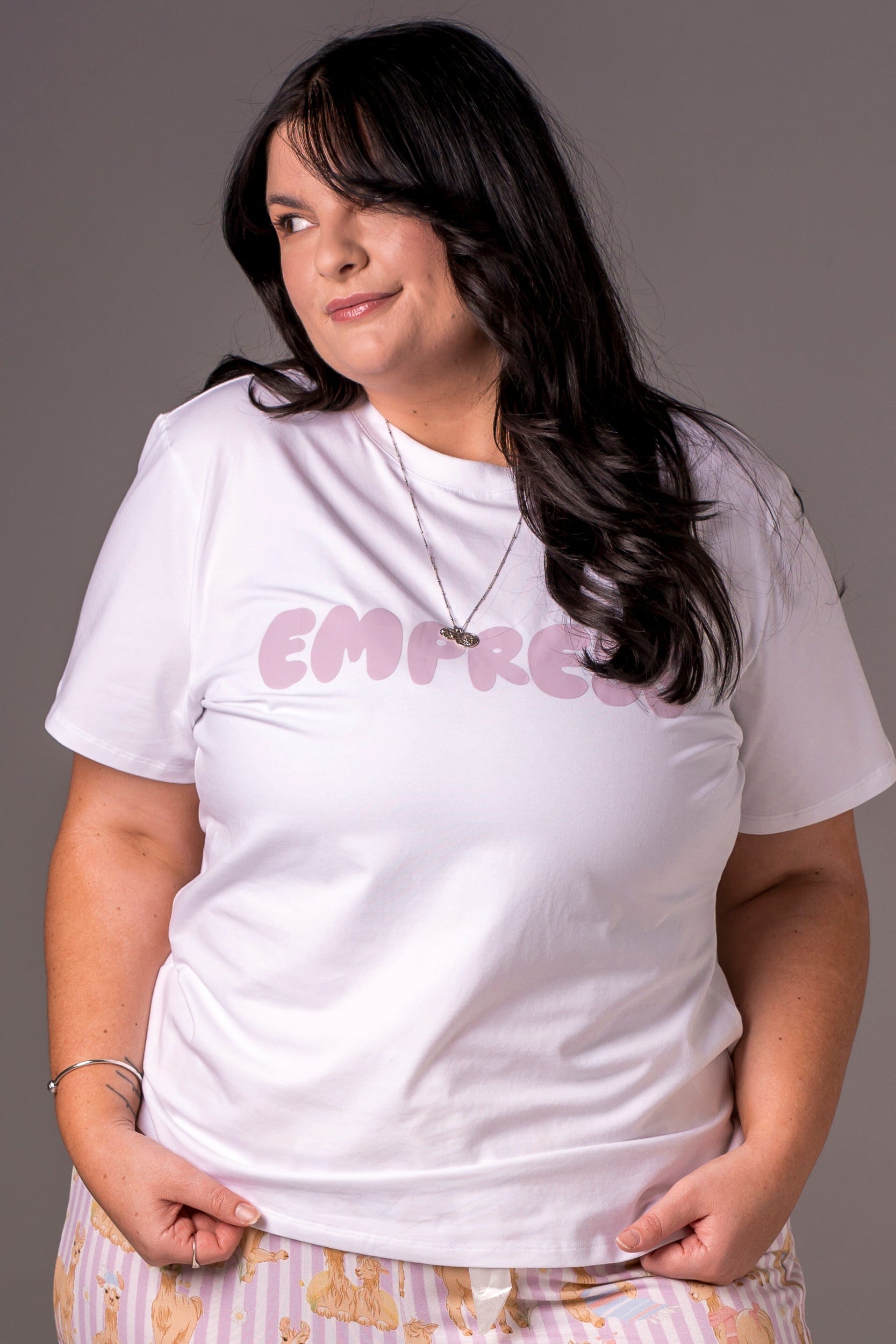 Empress Lilac Basic Tee