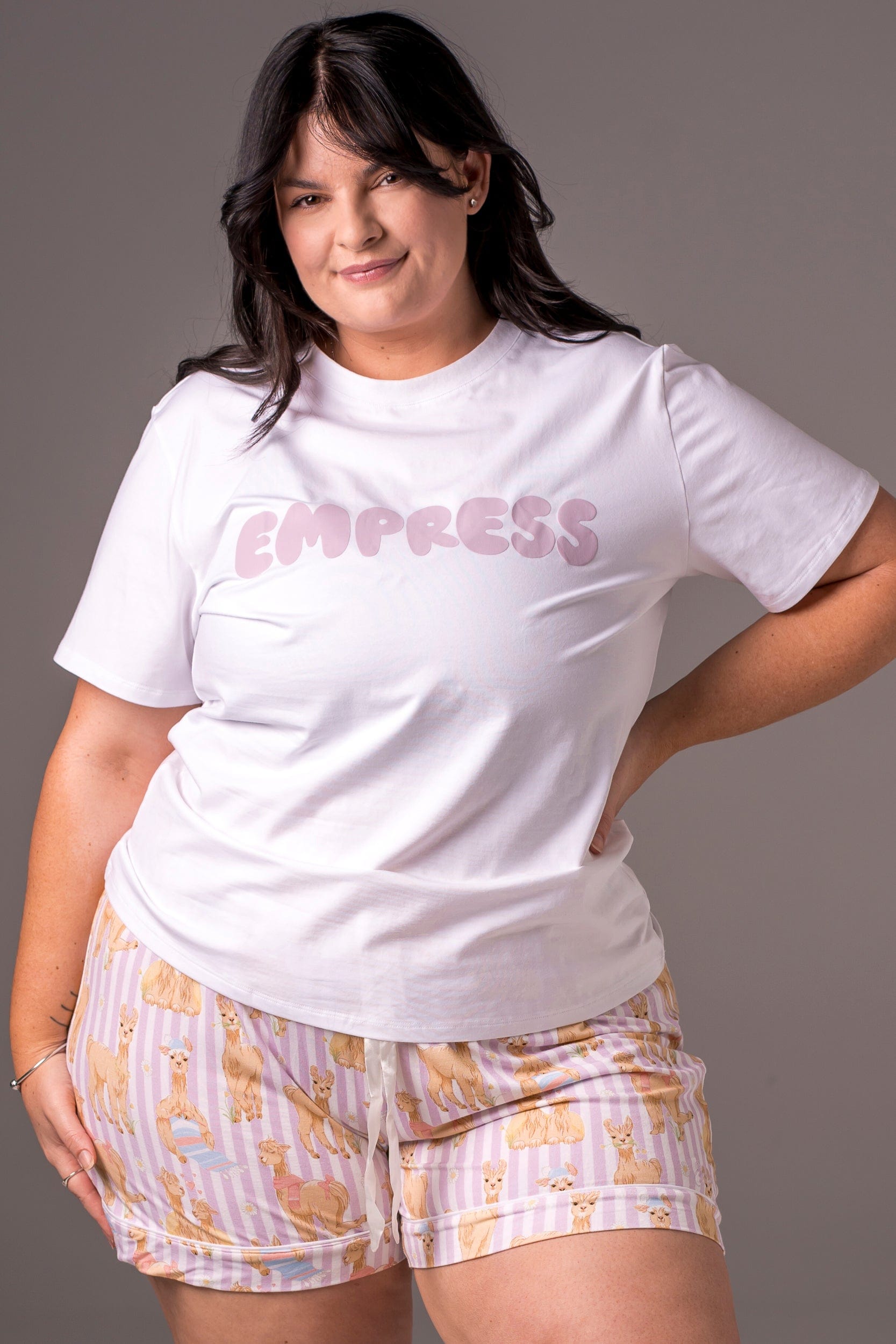 Empress Lilac Basic Tee