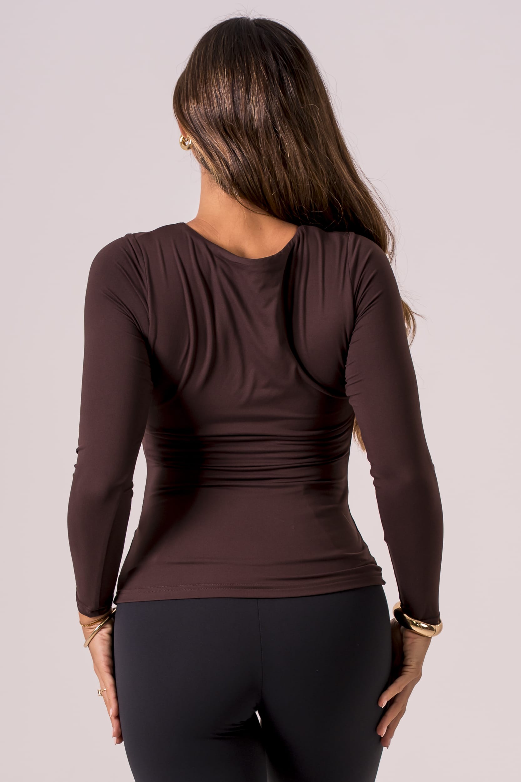 Espresso Built-In Reversible Long Sleeve