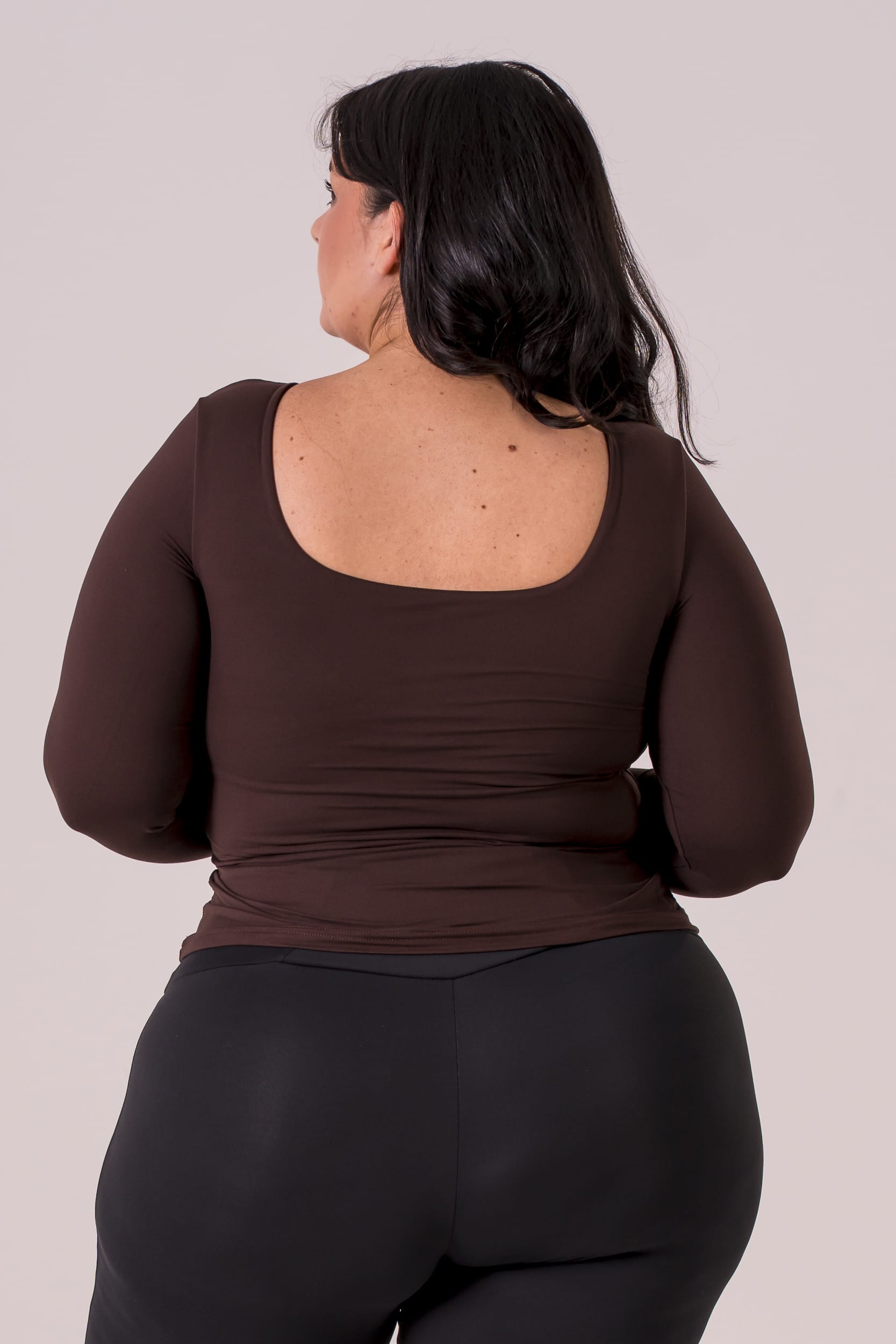 Espresso Built-In Reversible Long Sleeve
