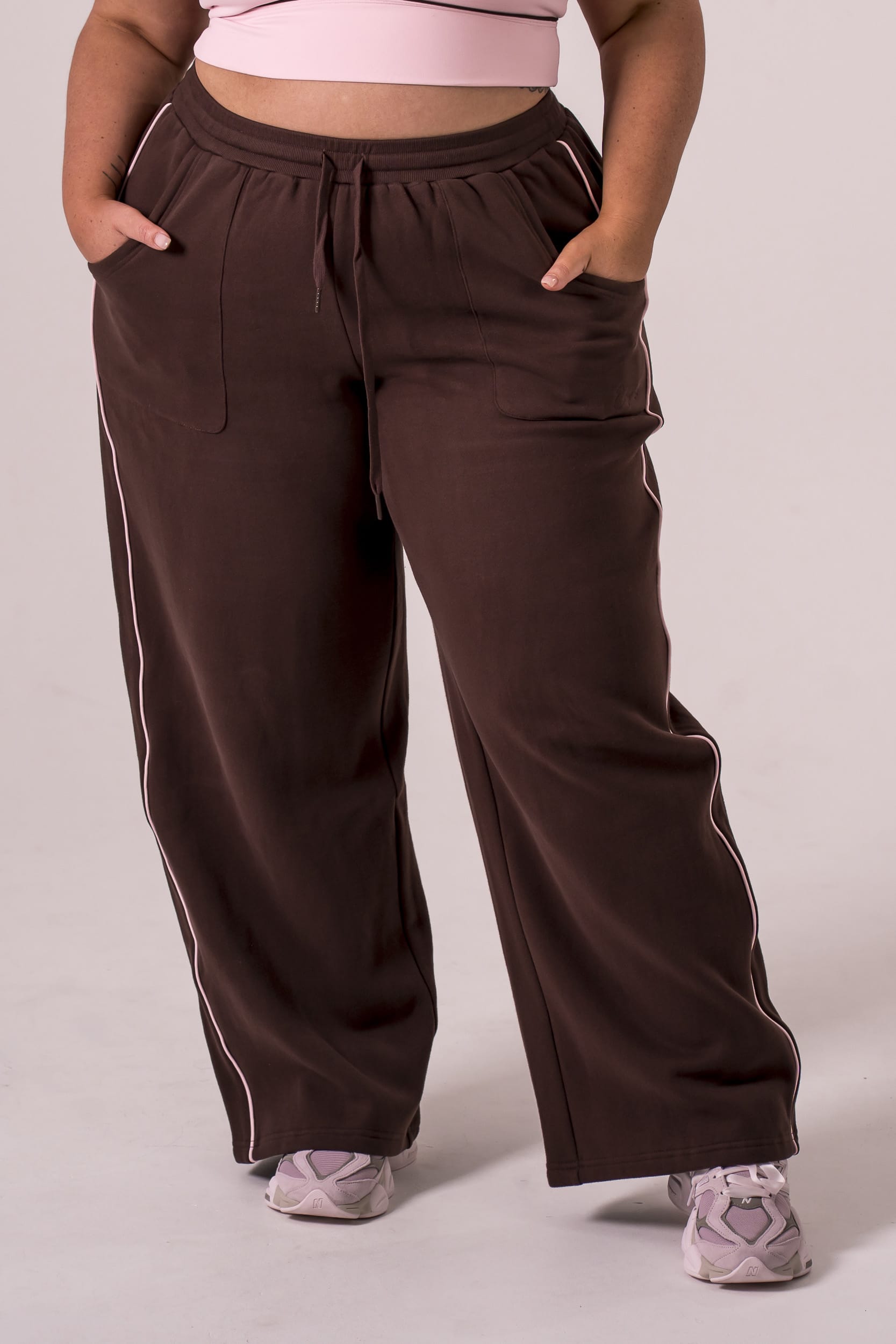Espresso Duo Wide Leg Lounge Pants