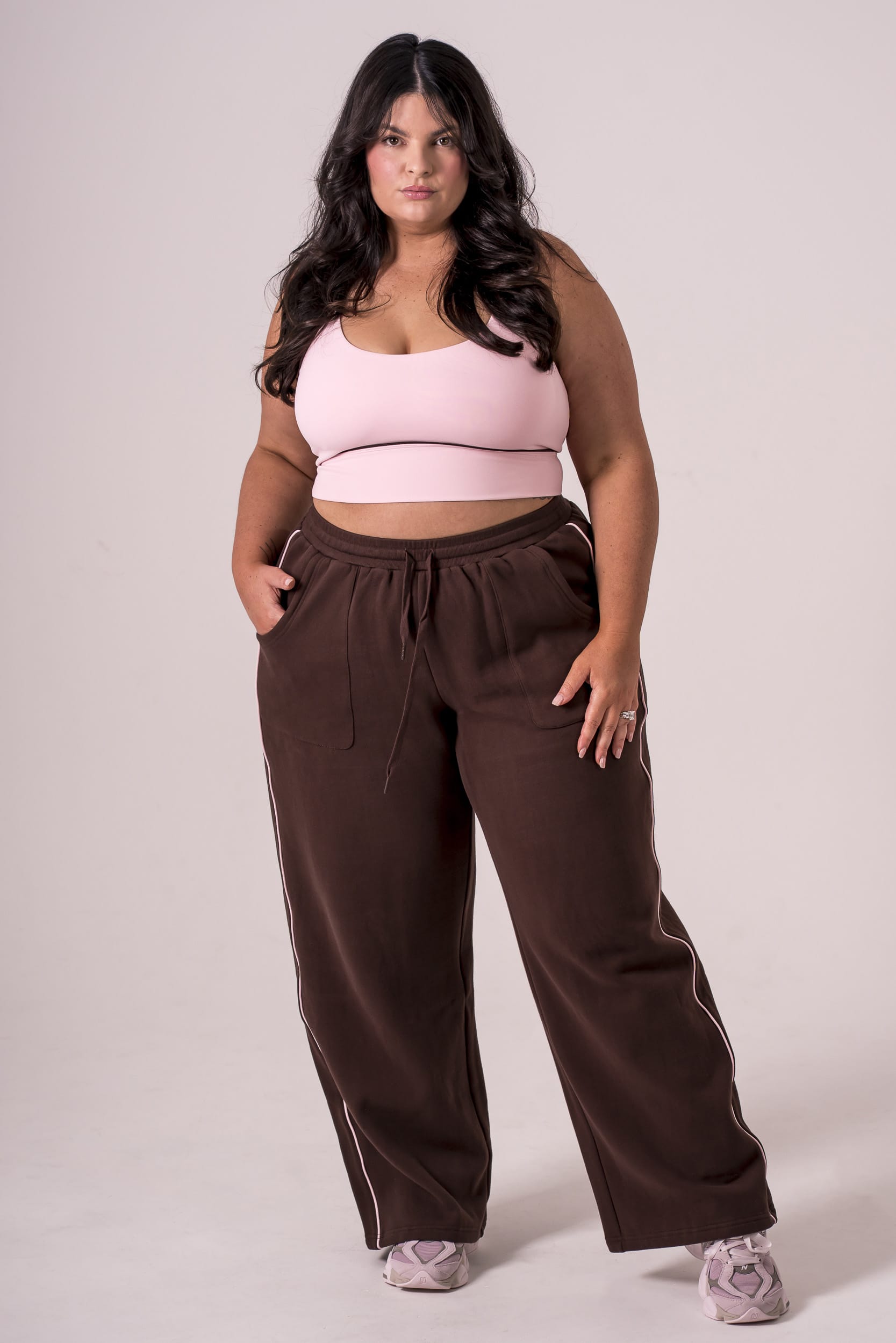 Espresso Duo Wide Leg Lounge Pants