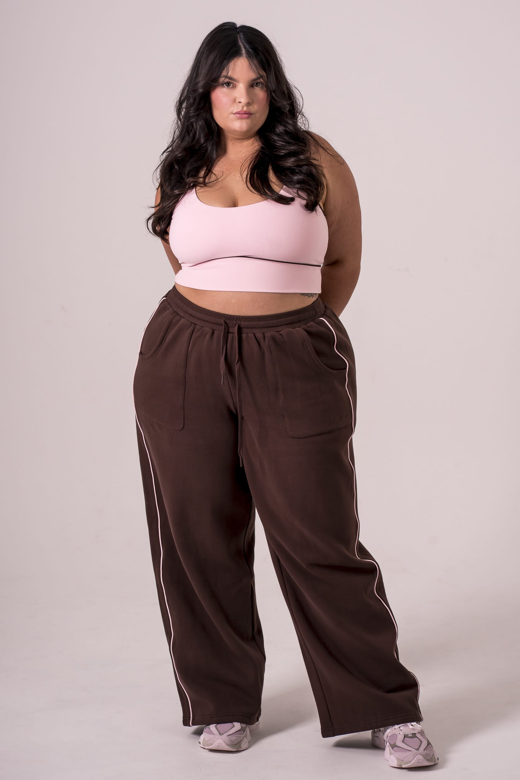 Espresso Duo Wide Leg Lounge Pants