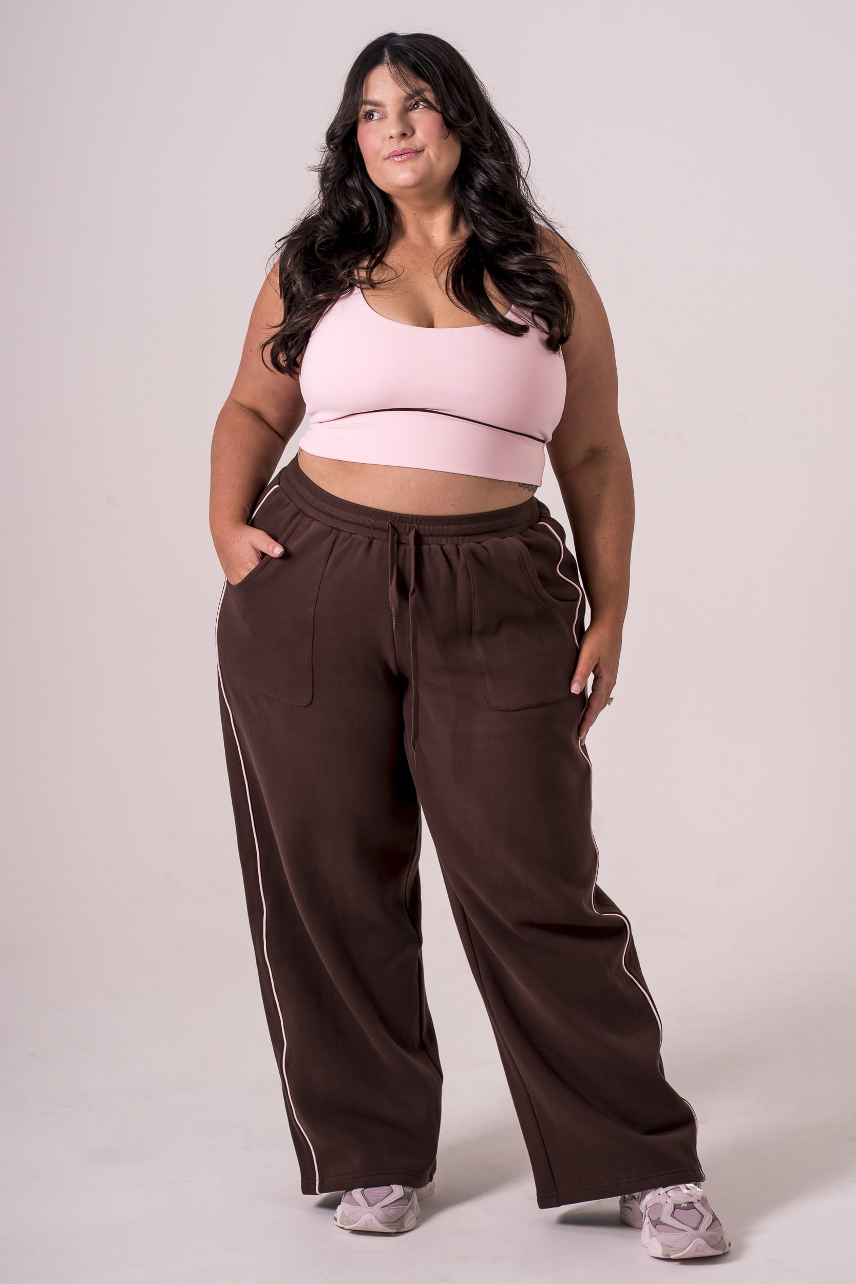 Espresso Duo Wide Leg Lounge Pants