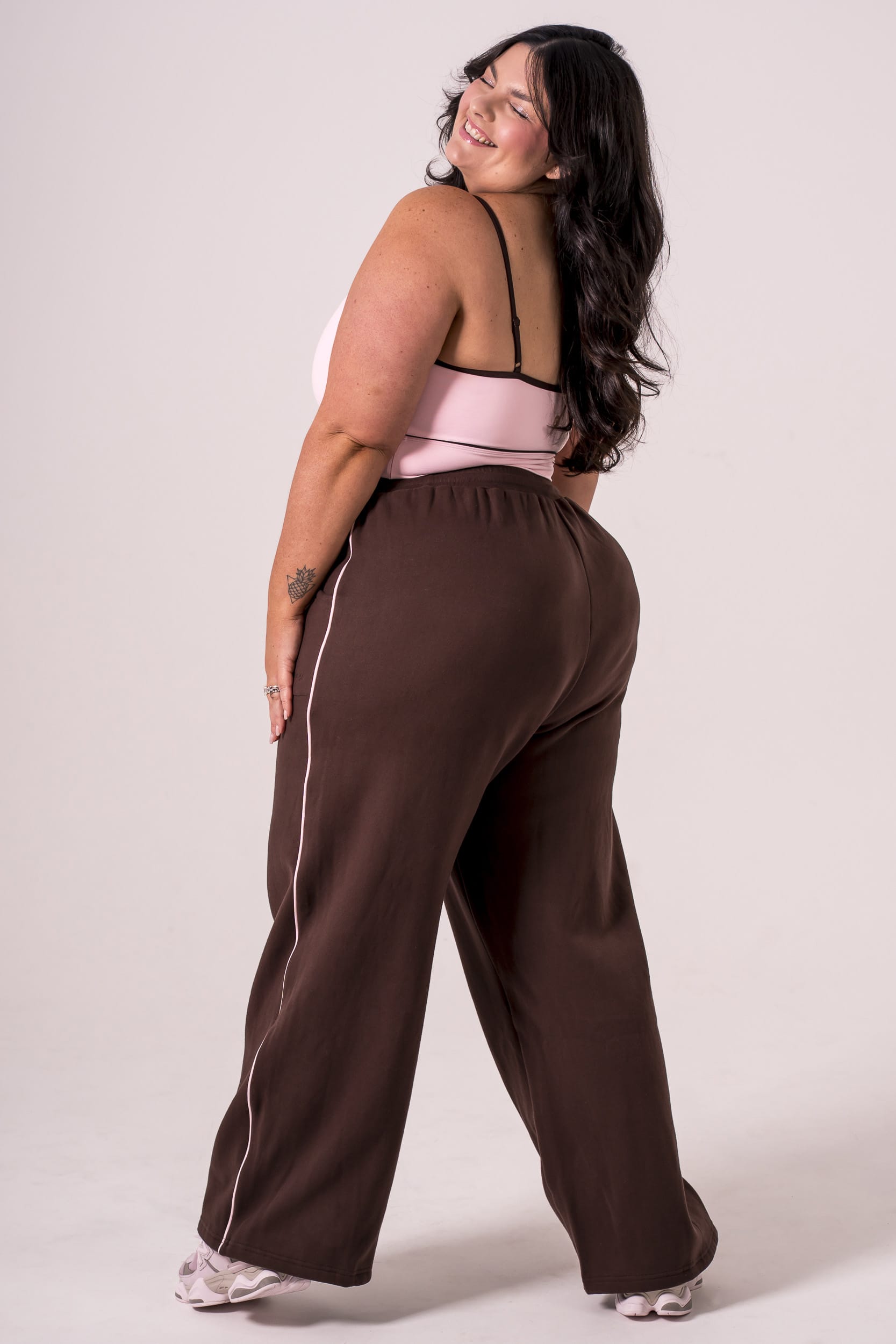 Espresso Duo Wide Leg Lounge Pants