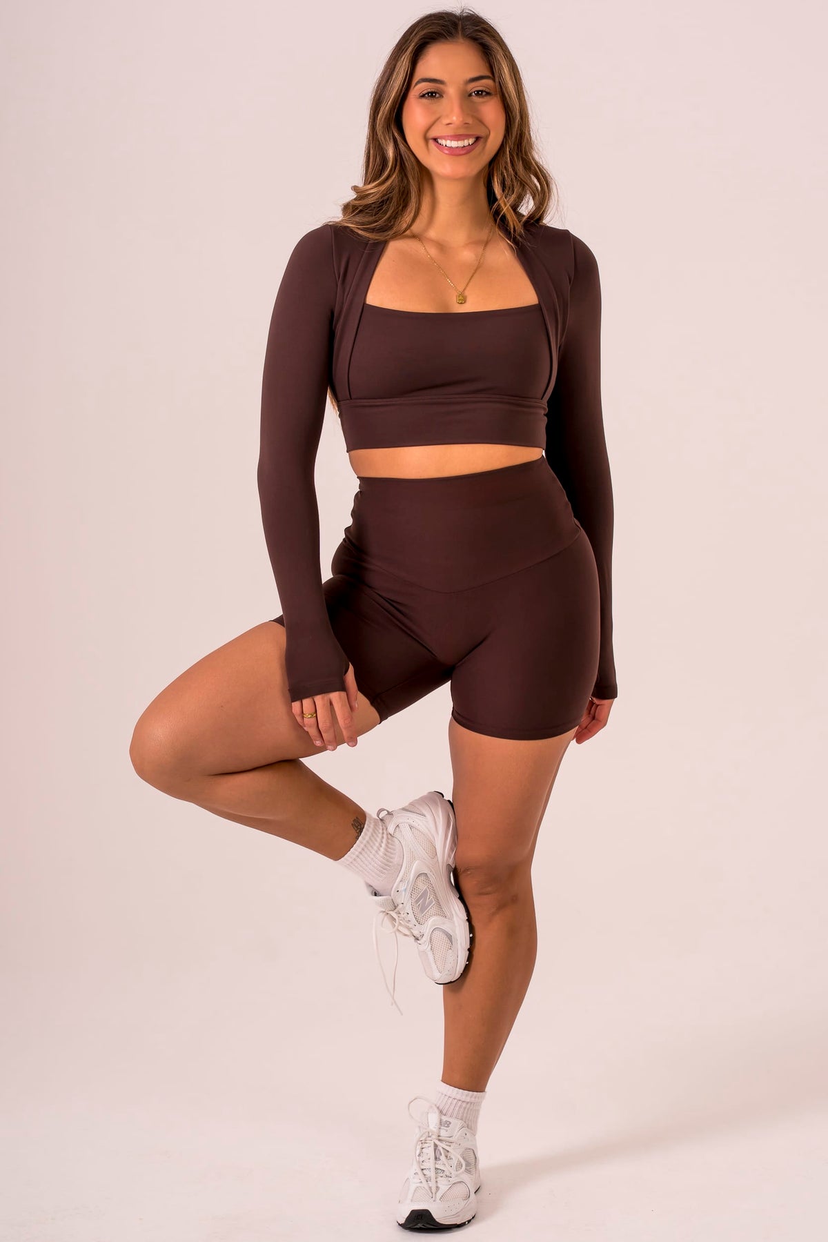 Espresso Dynamic Pocket Band Shorties