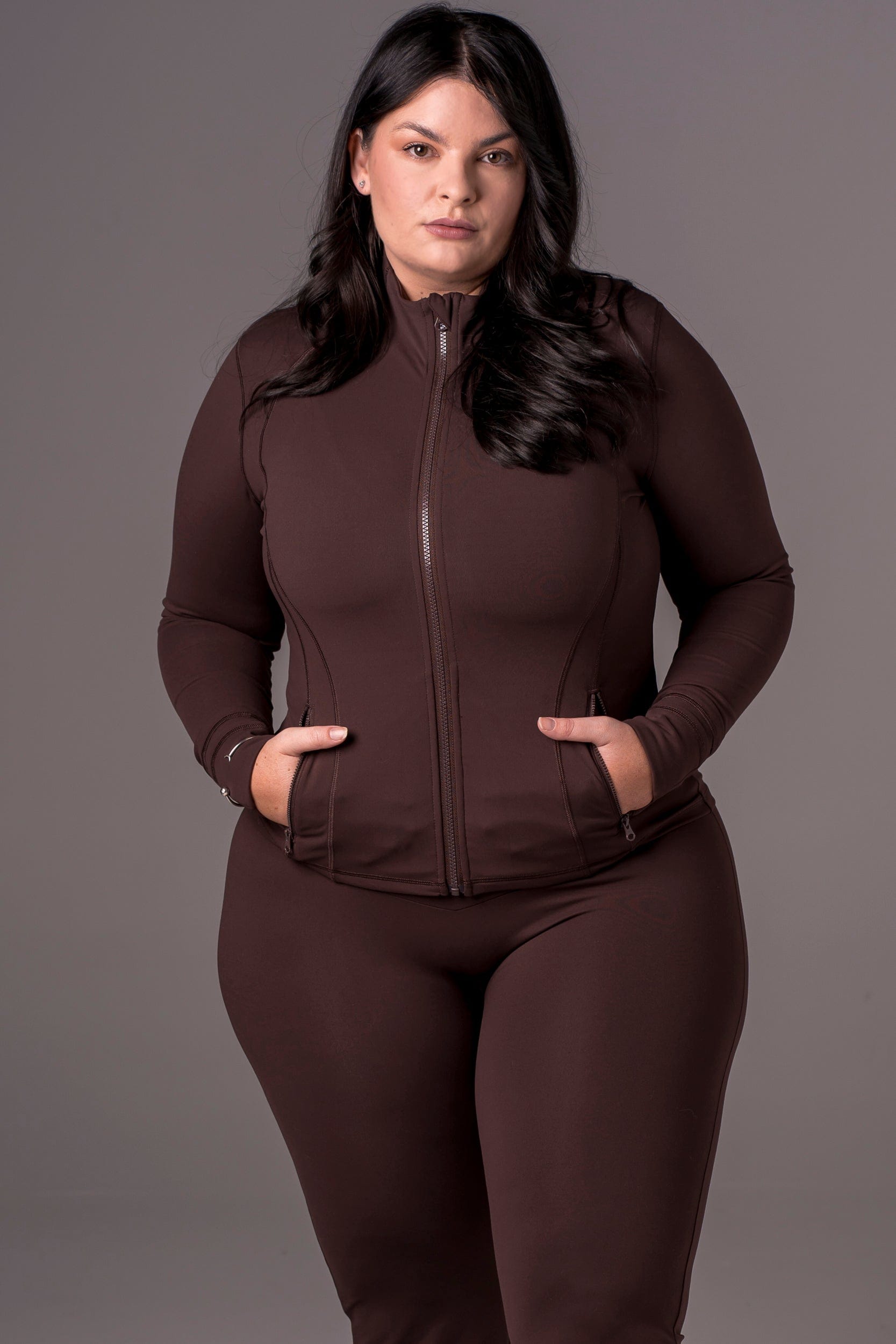 Espresso Luxe Active Jacket