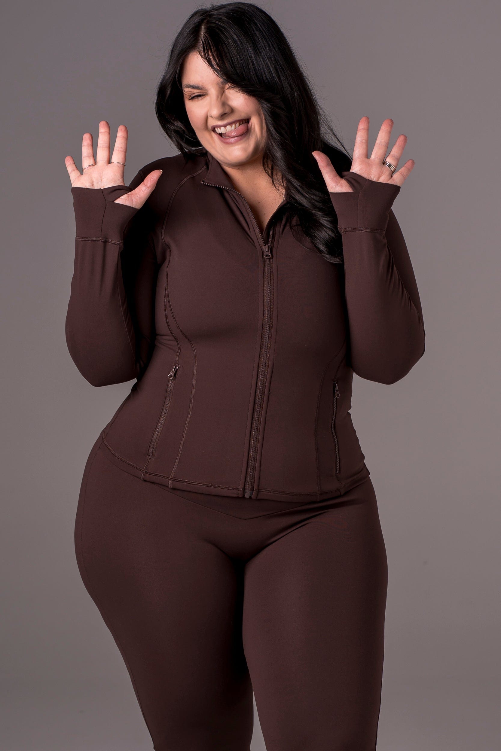 Espresso Luxe Active Jacket