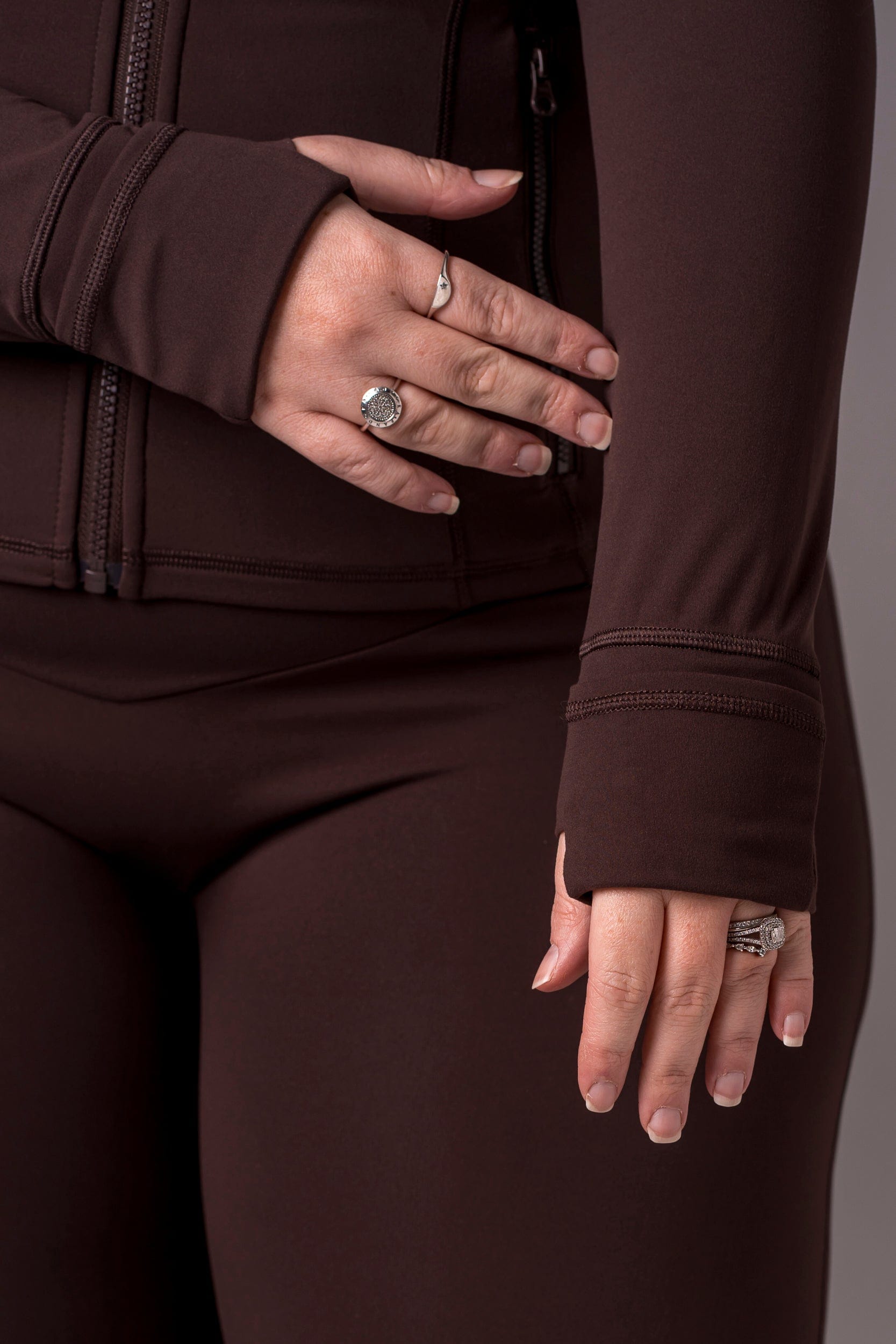 Espresso Luxe Active Jacket