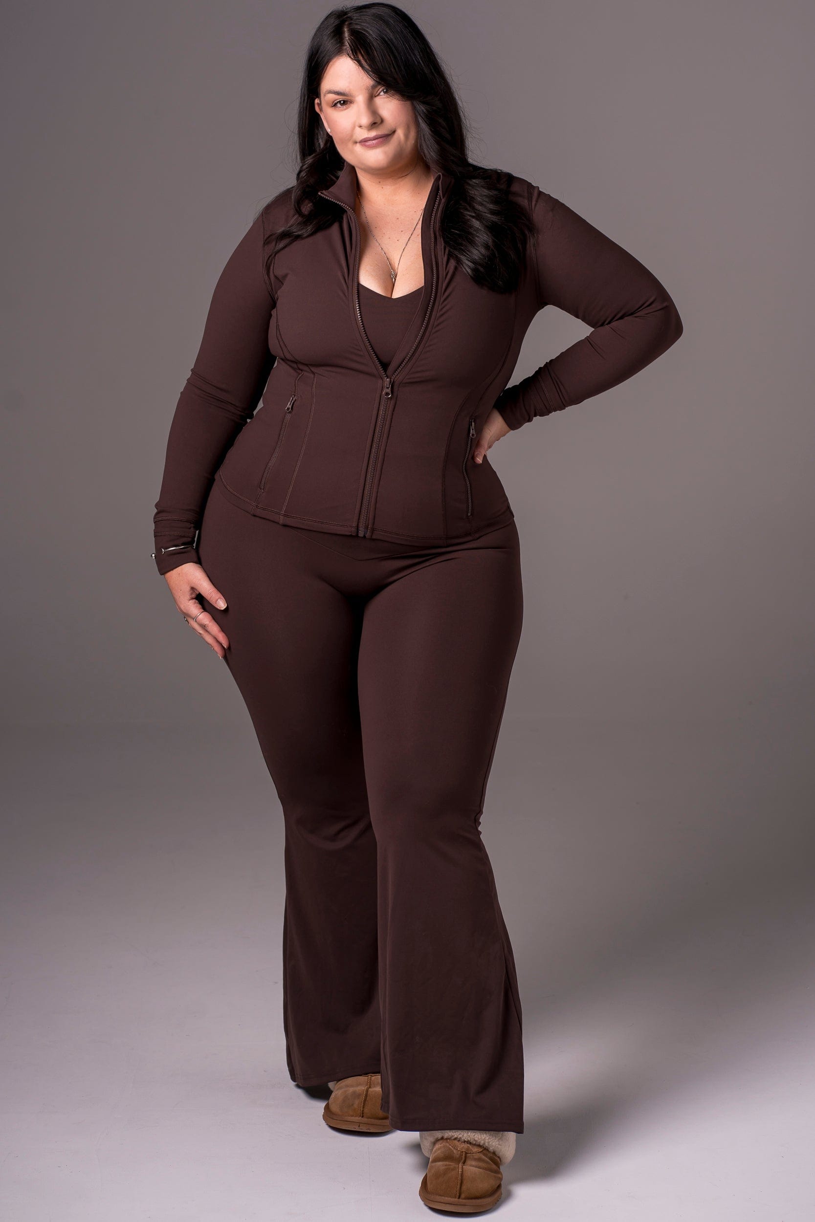 Espresso Luxe Active Jacket
