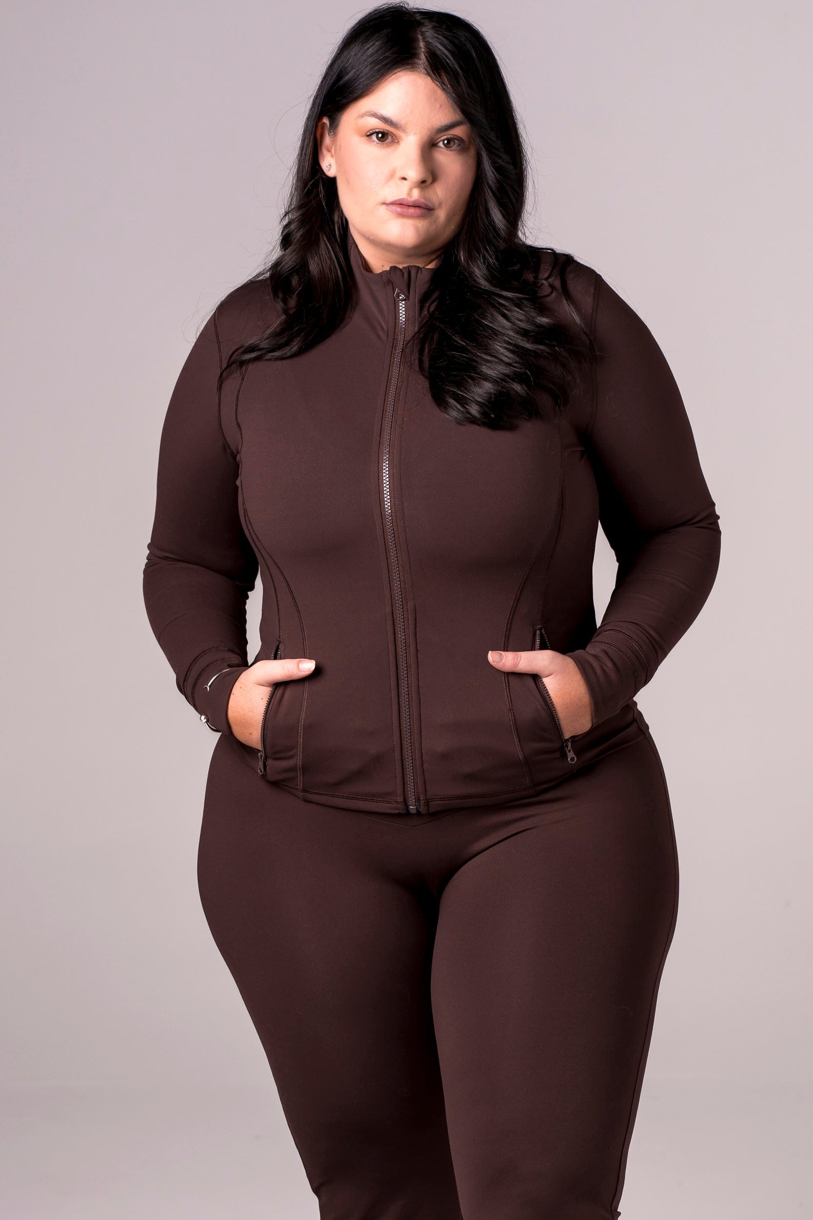 Espresso Luxe Active Jacket