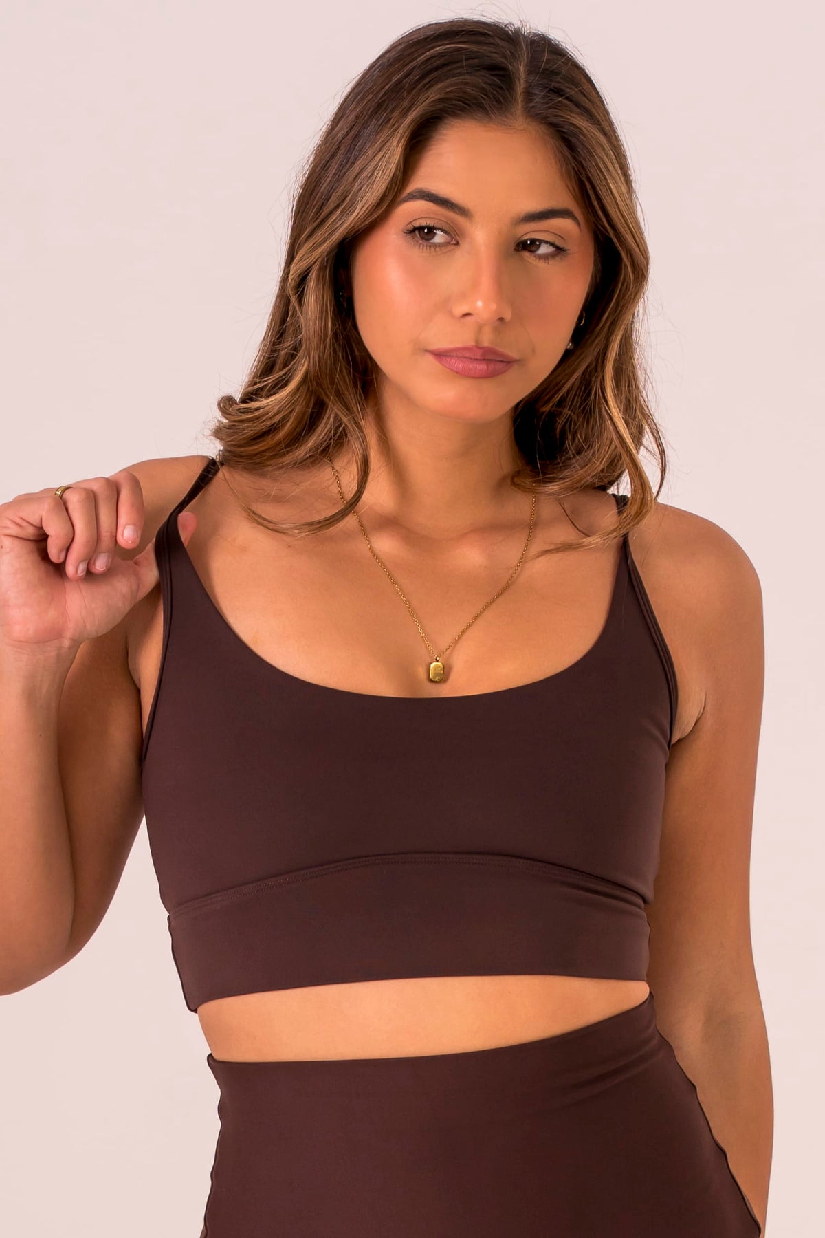 Espresso Luxe Cleo Crop