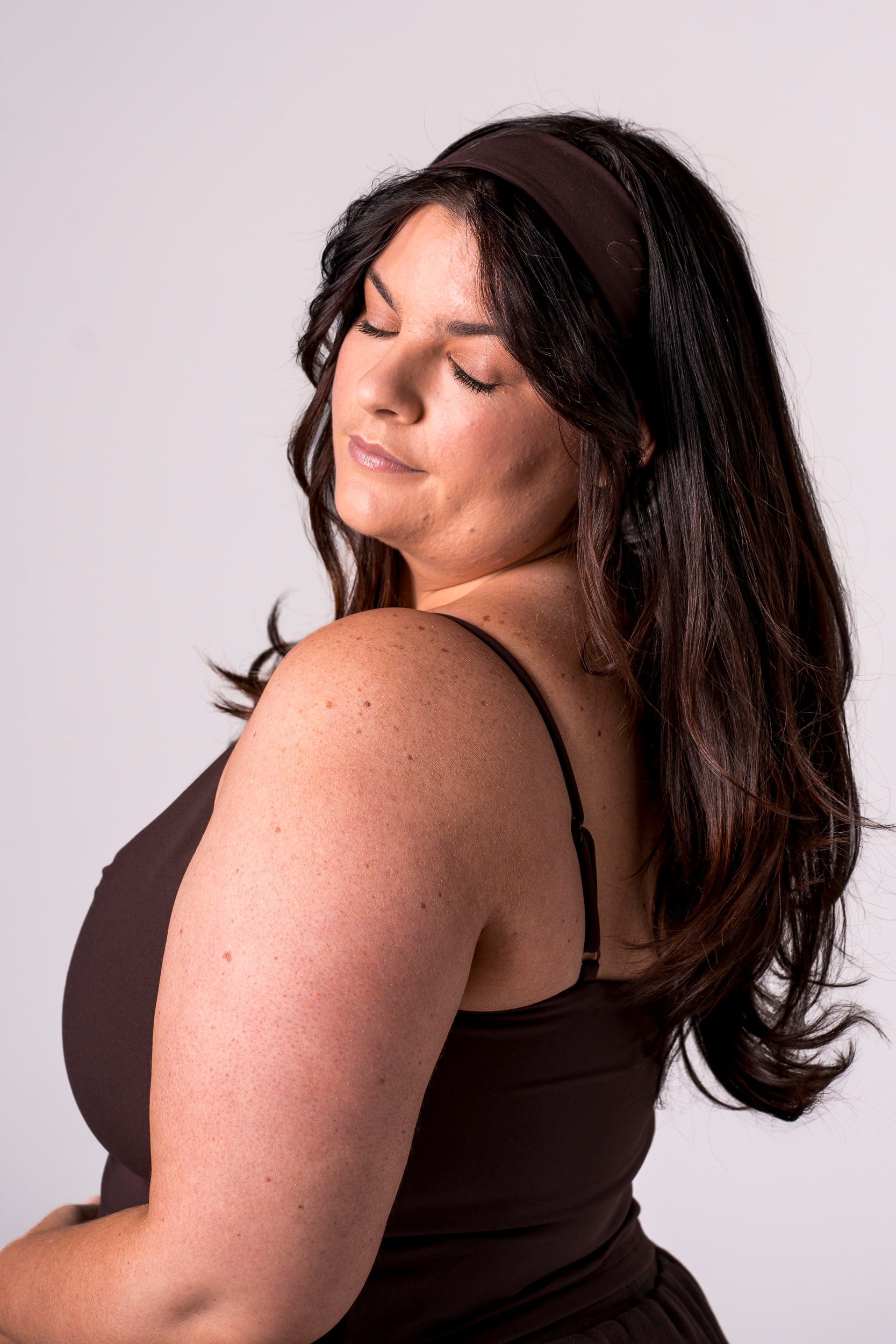 Espresso Luxe Headband OS