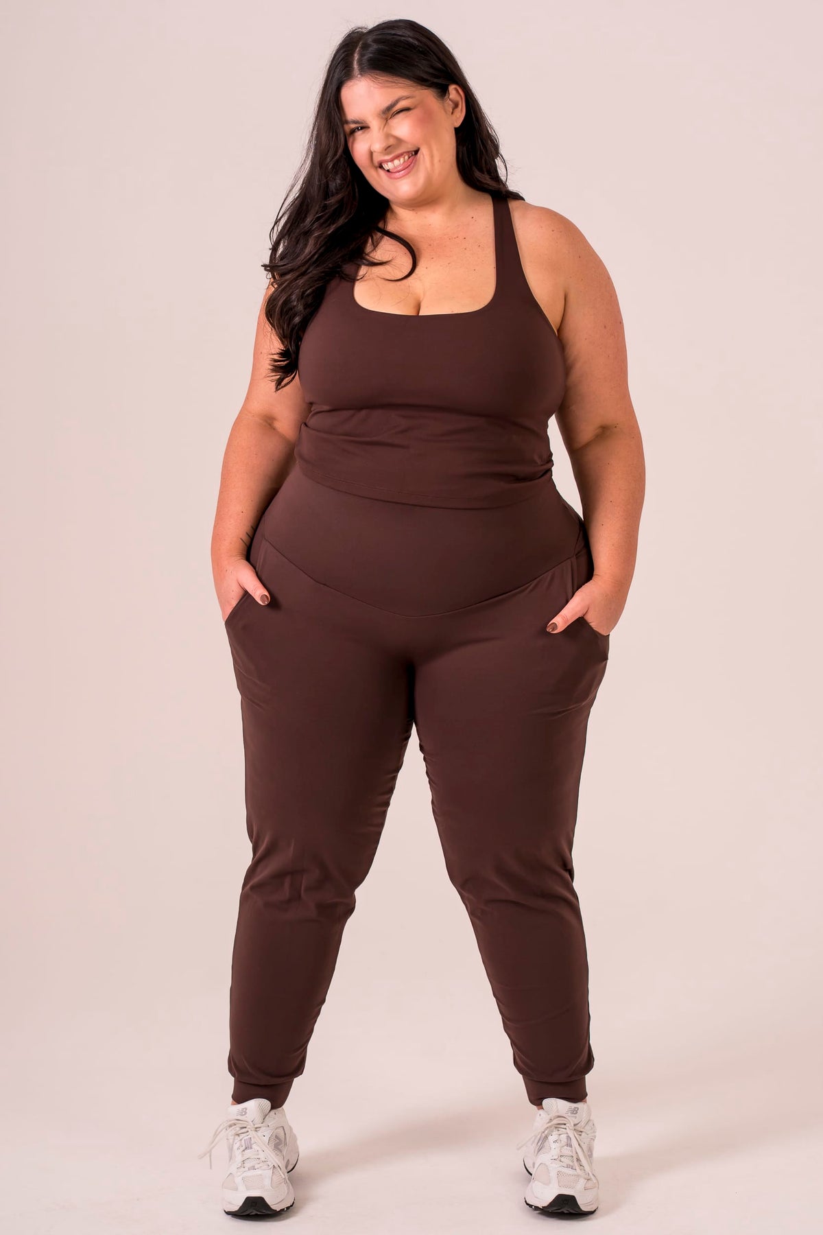 Espresso Luxe Long Jogger