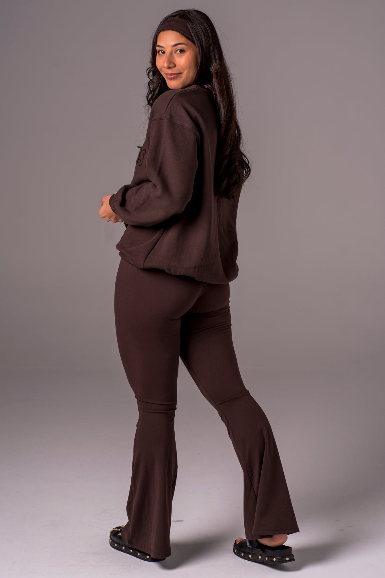 Espresso Luxe Pocket Yoga Pants