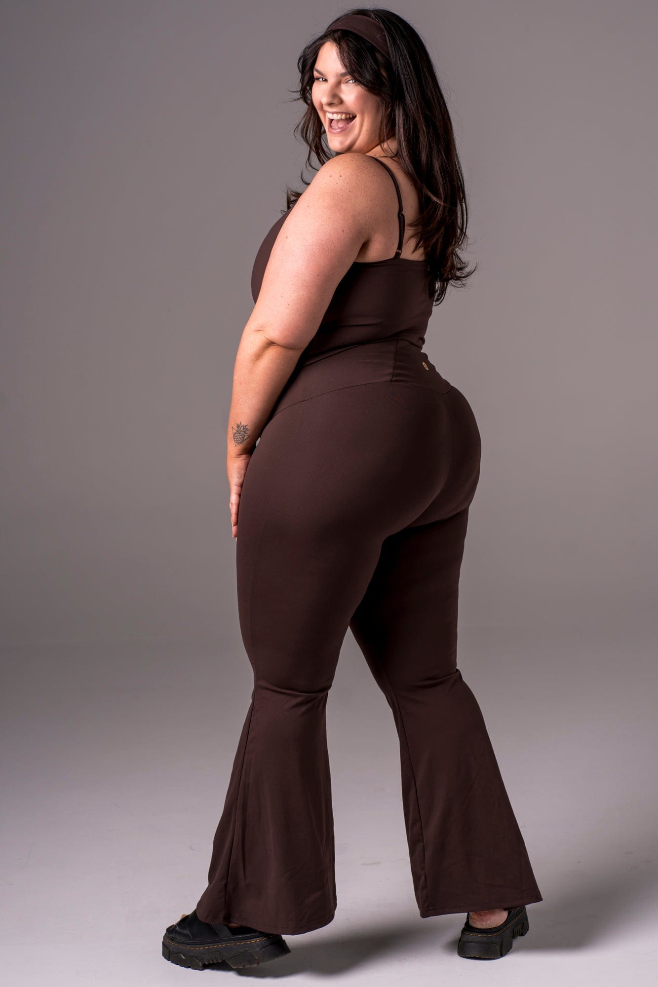 Espresso Luxe Pocket Yoga Pants