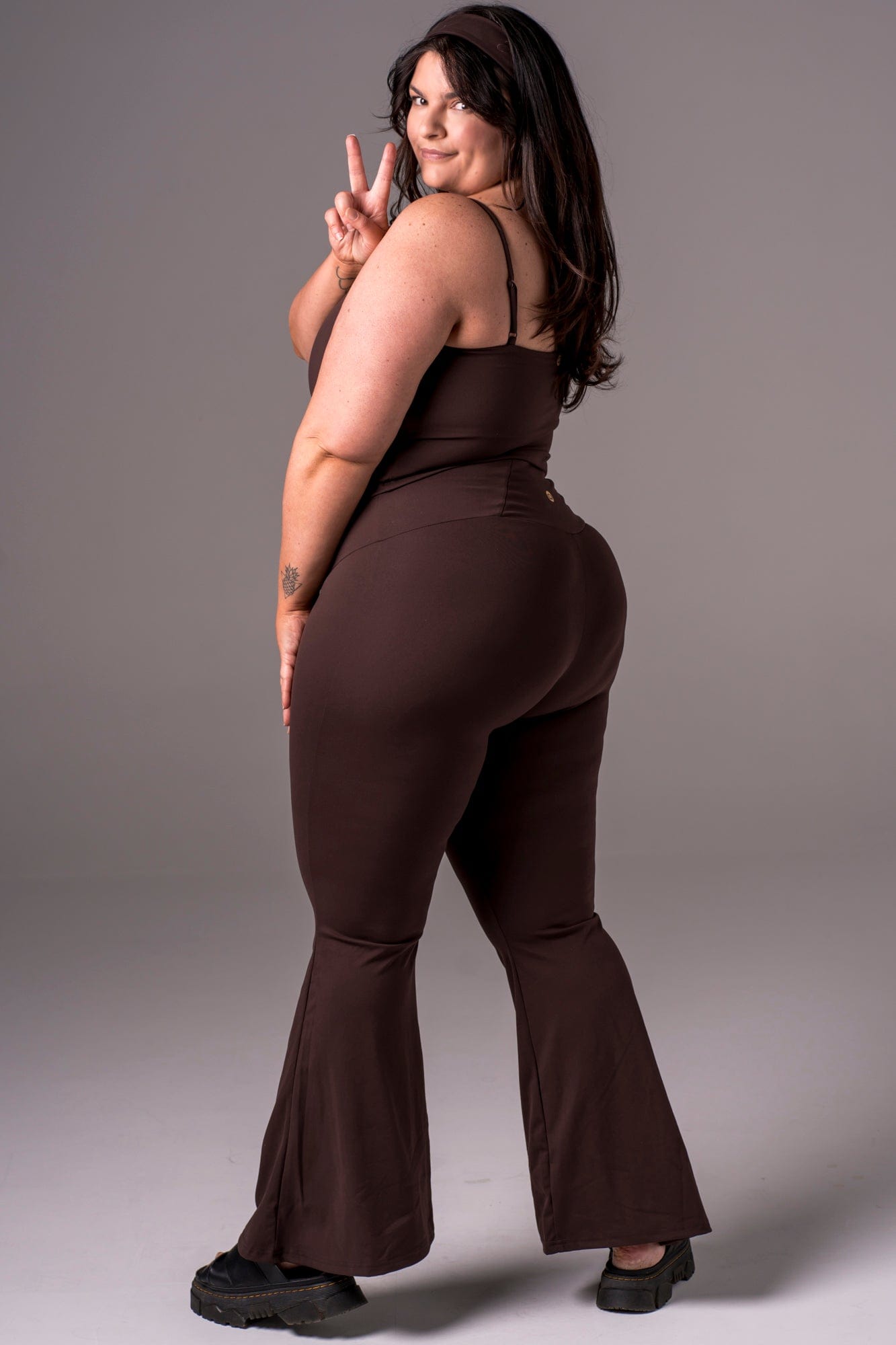 Espresso Luxe Pocket Yoga Pants
