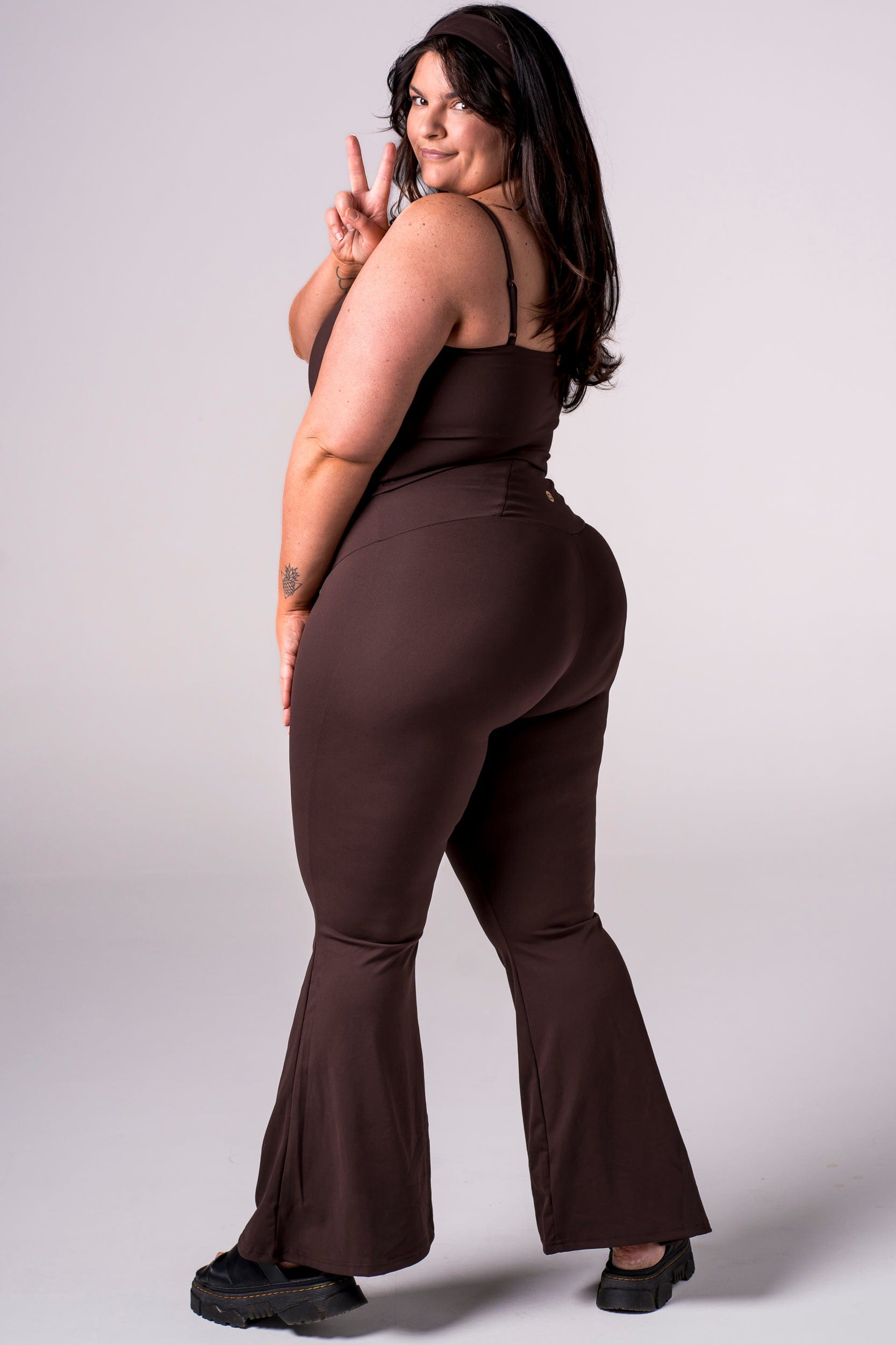 Espresso Luxe Pocket Yoga Pants