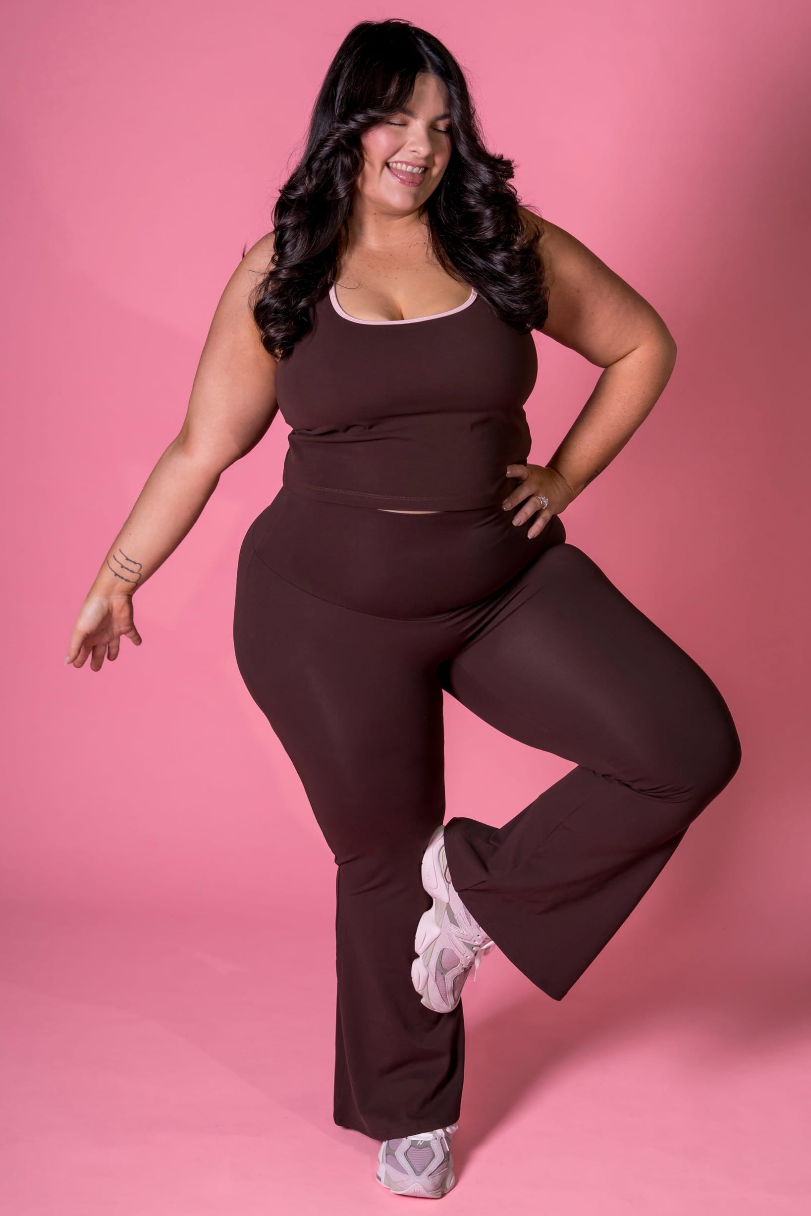 Espresso Luxe Pocket Yoga Pants