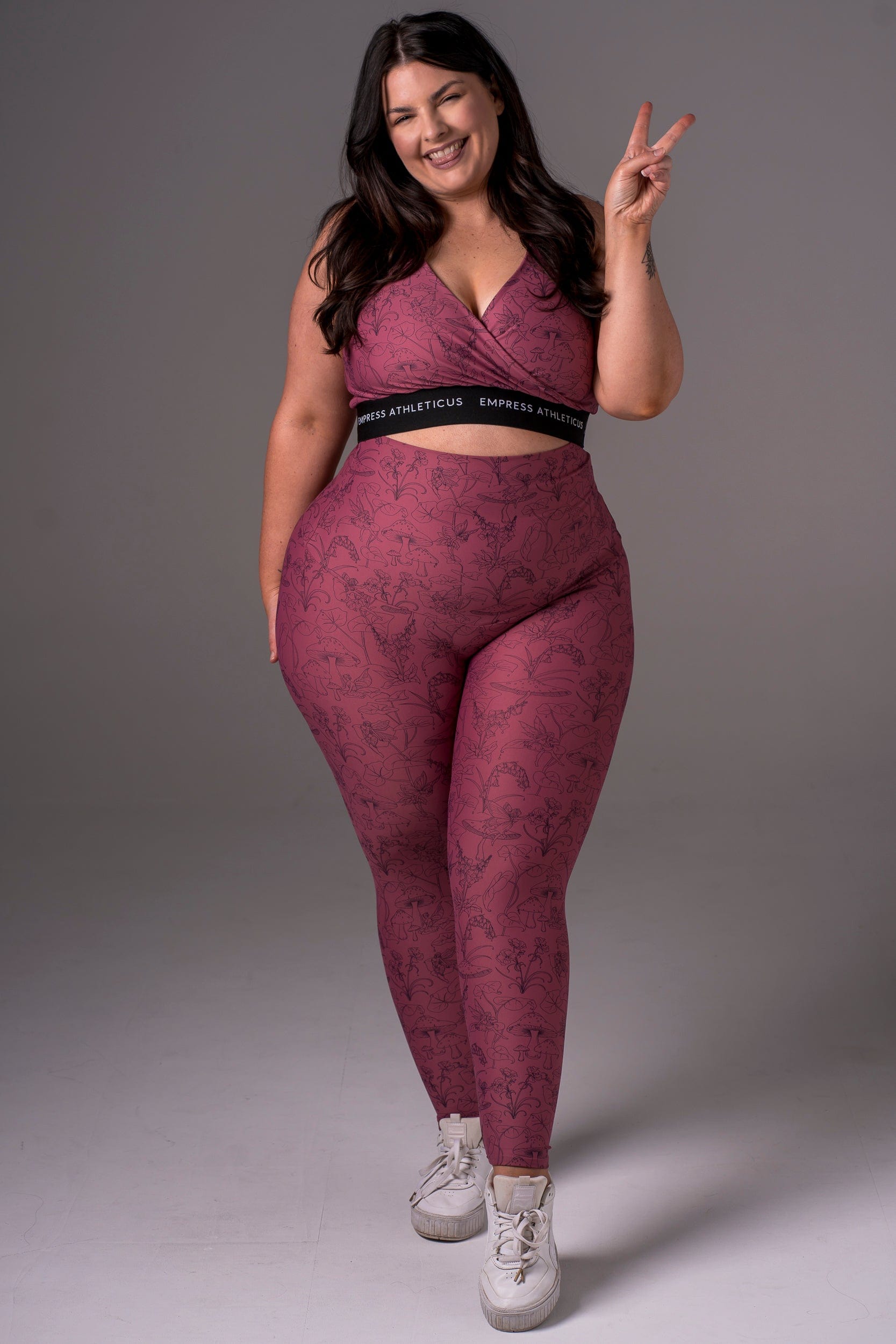 Fairy Garden Dynamic Extra High Waisted Ankle Biter Leggings