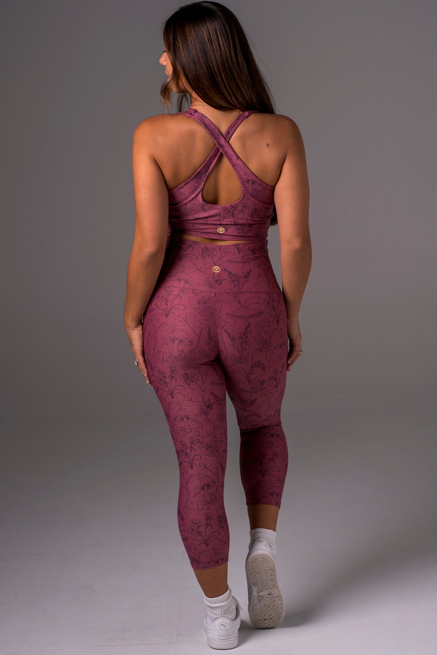 Fairy Garden Dynamic Extra High Waisted Capri Leggings