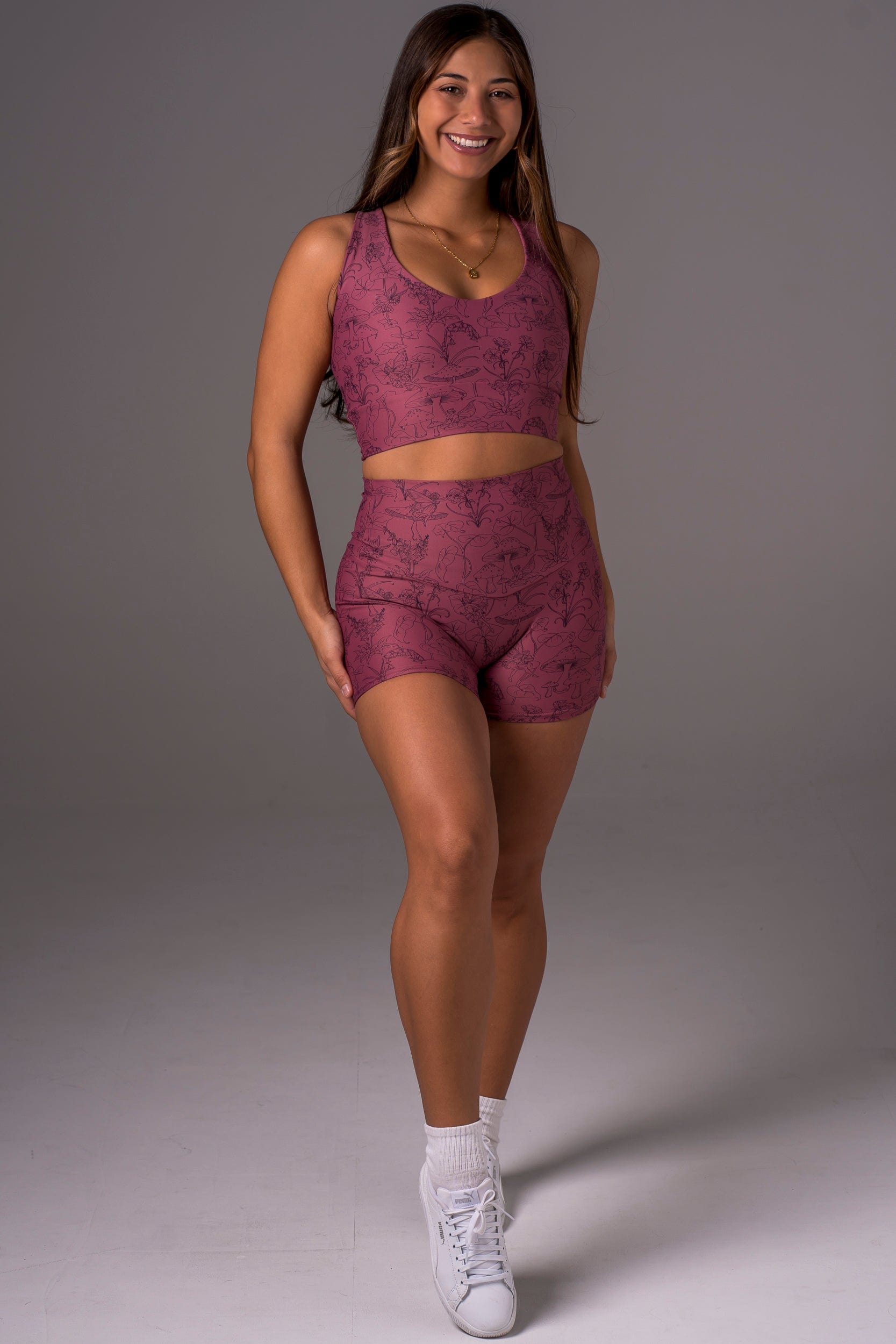 Fairy Garden Dynamic High Waisted Shorties