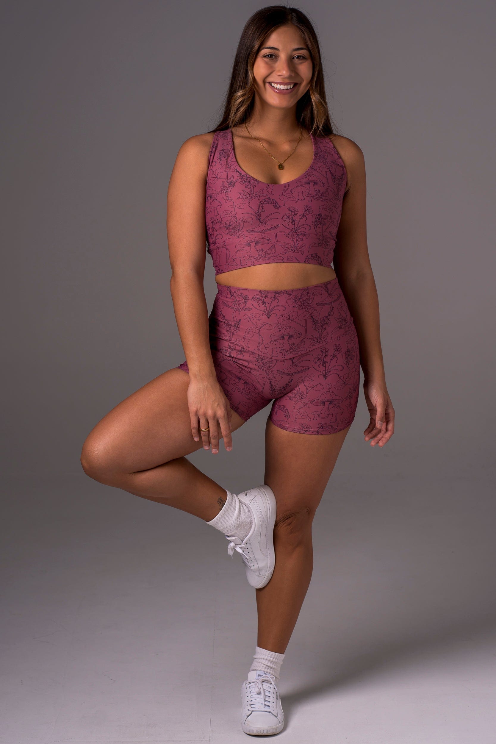 Fairy Garden Dynamic High Waisted Shorties