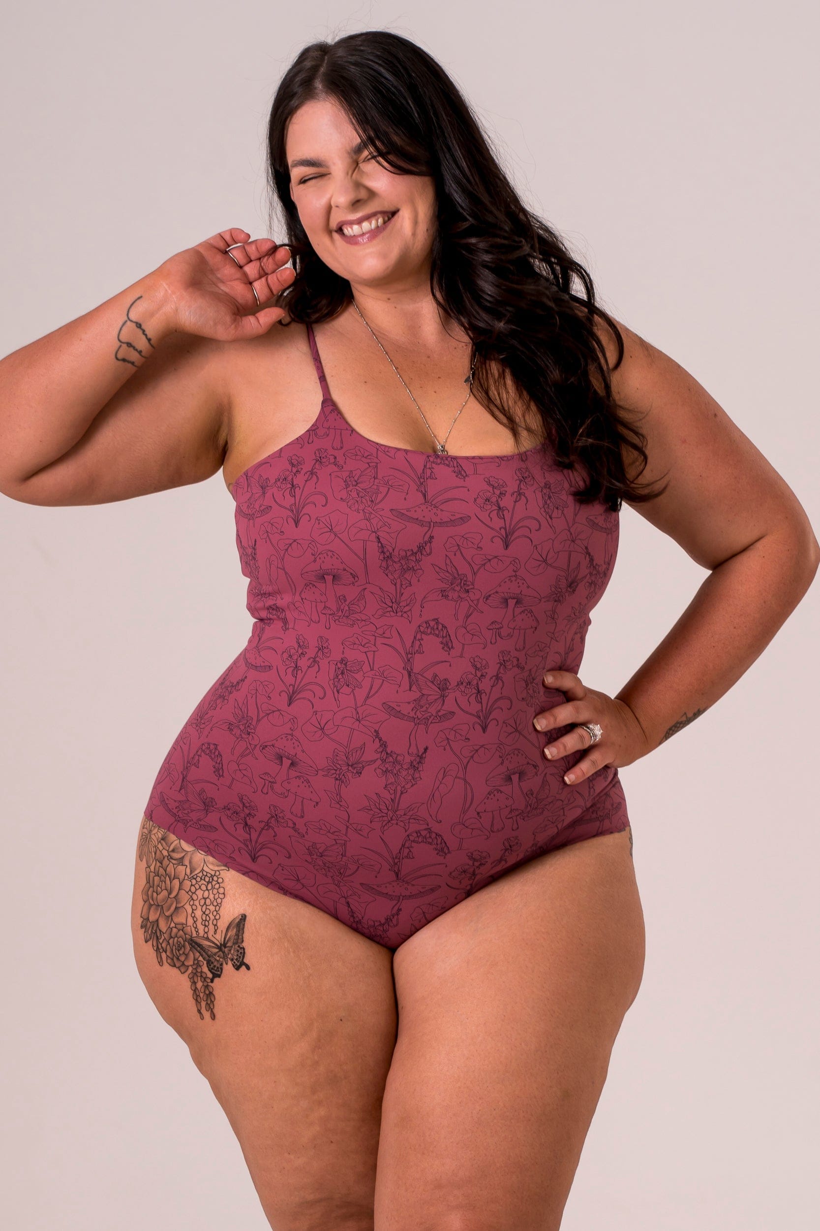 Fairy Garden Luxe Built-In Brief Bodysuit