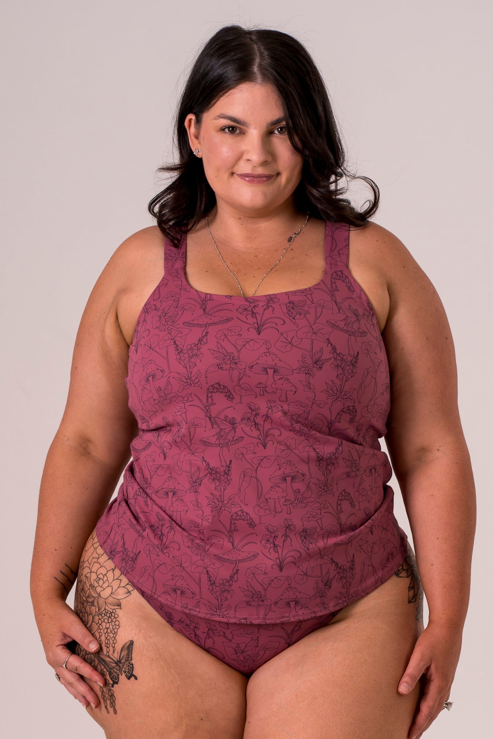 Fairy Garden Luxe Built-In Yoga Tank