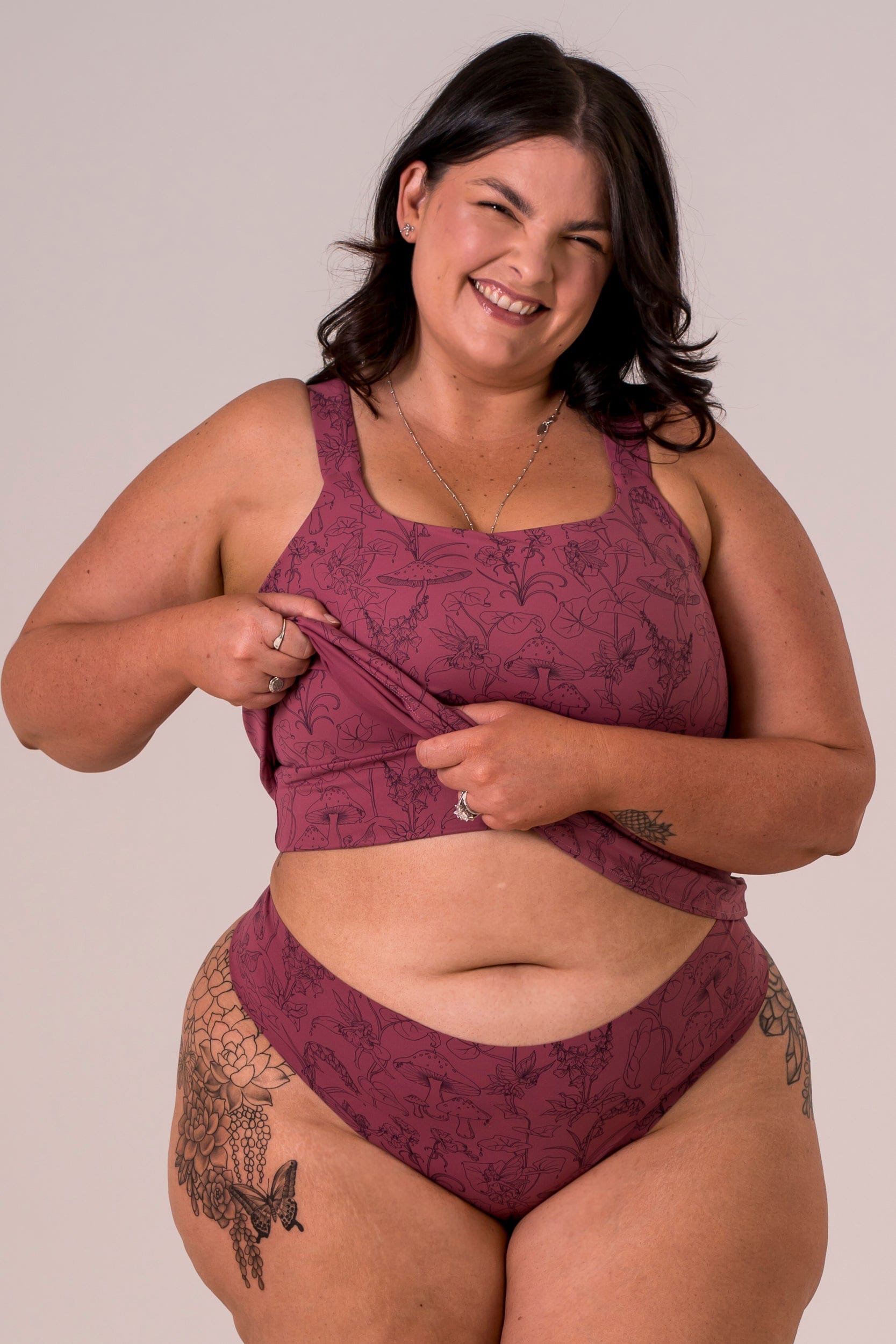 Fairy Garden Luxe Built-In Yoga Tank