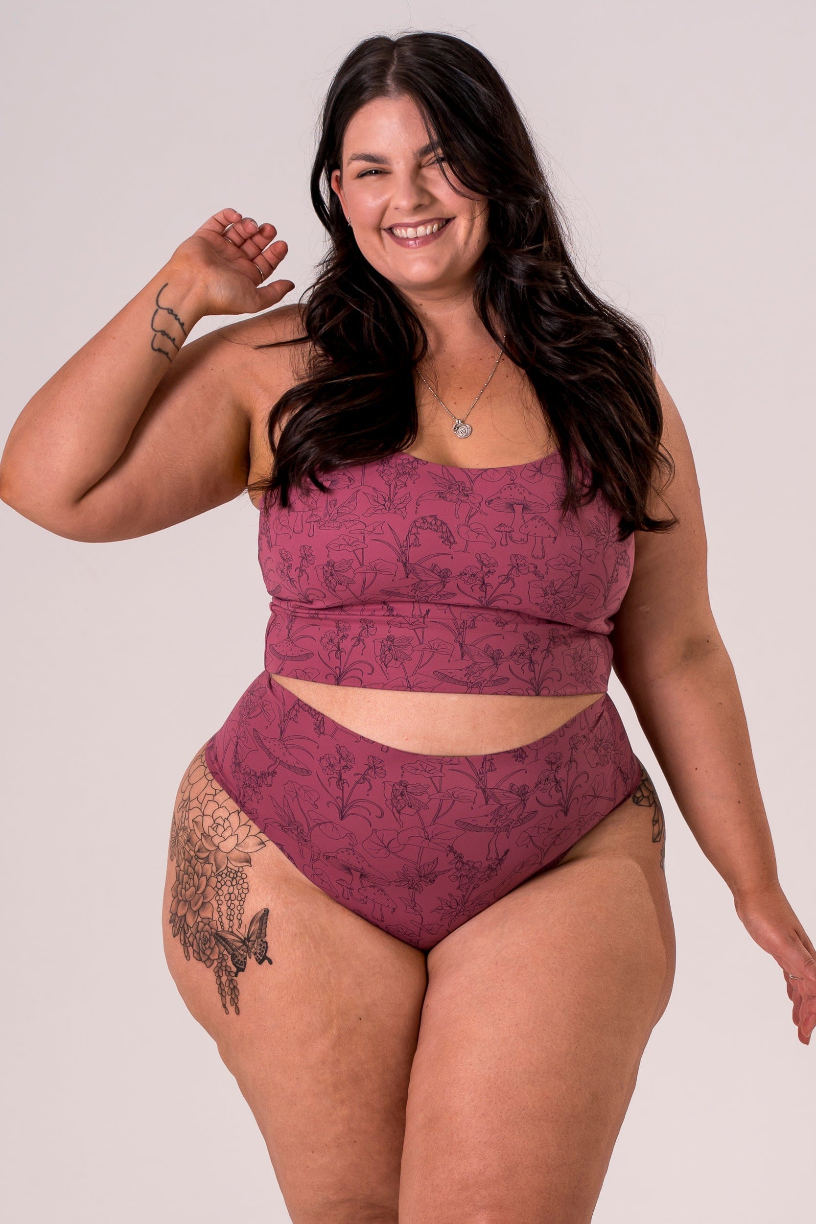 Fairy Garden Luxe High Waisted Underwear