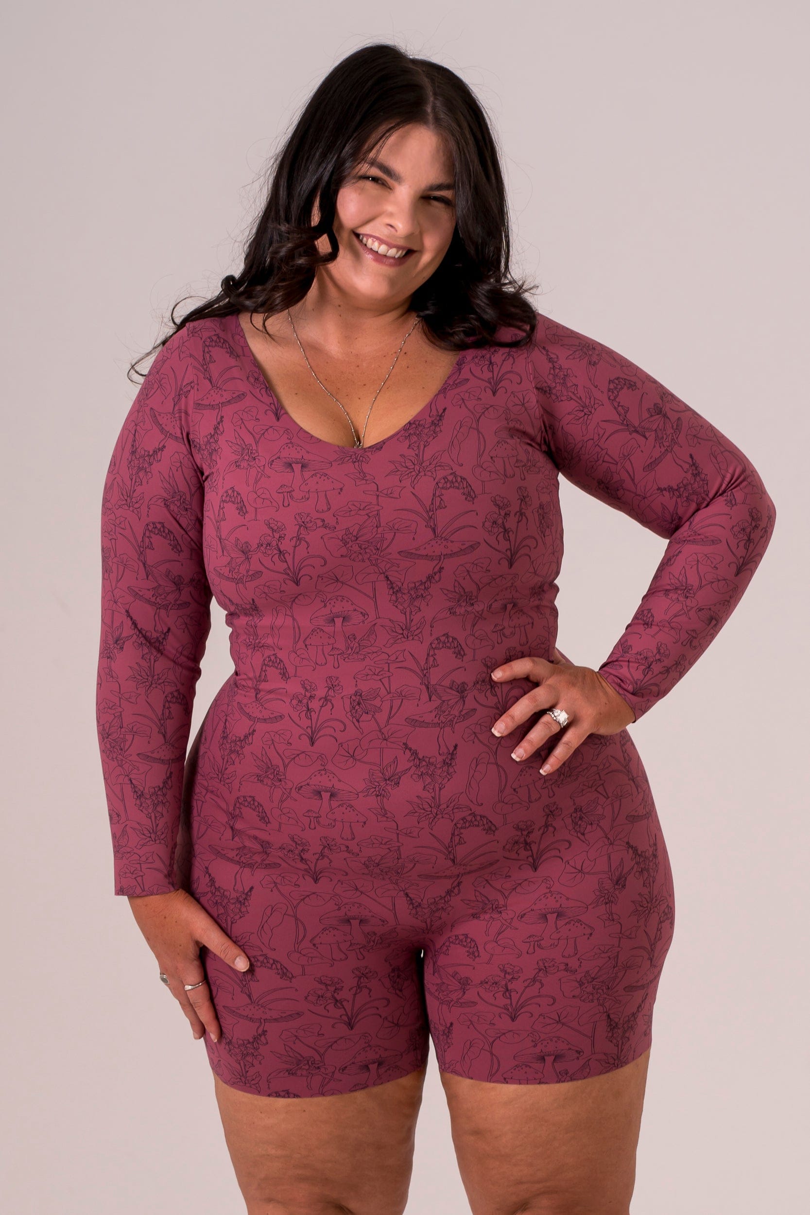 Fairy Garden Luxe Long Sleeve Playsuit