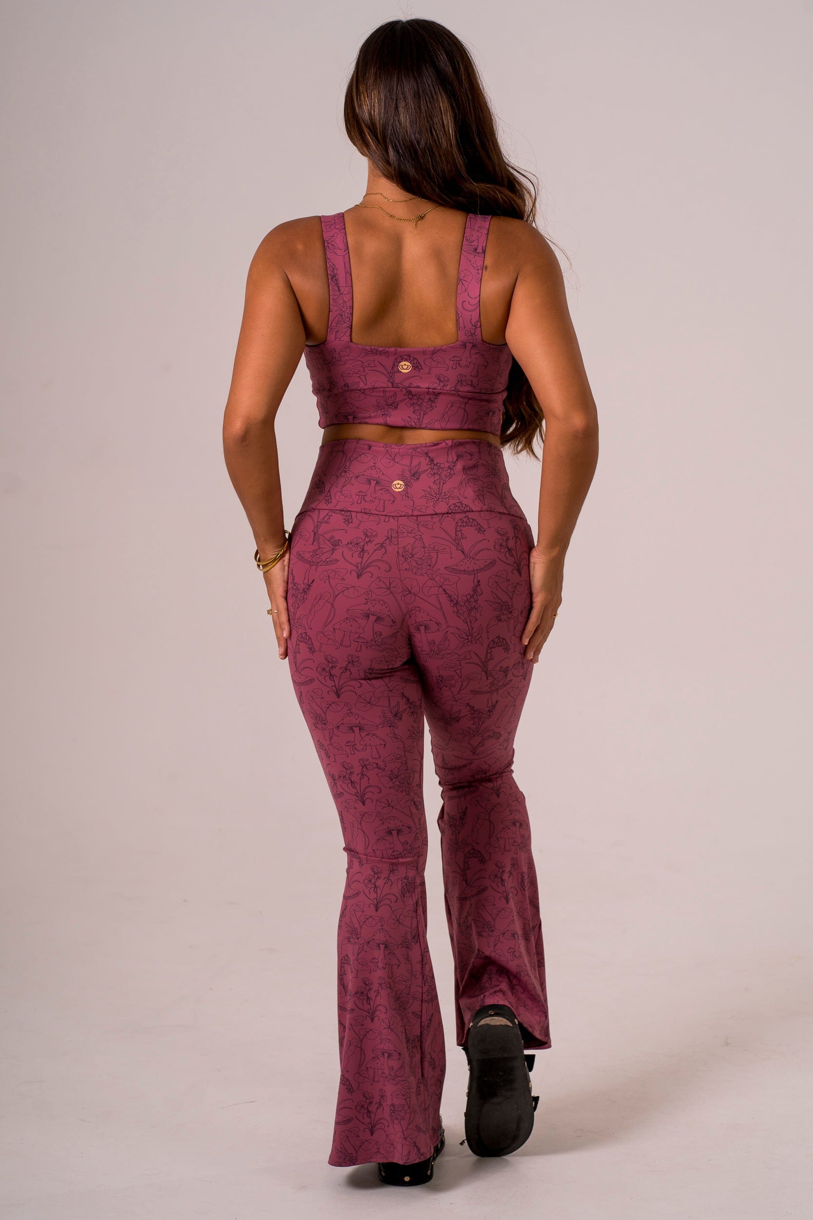 Fairy Garden Luxe Pocket Yoga Pants