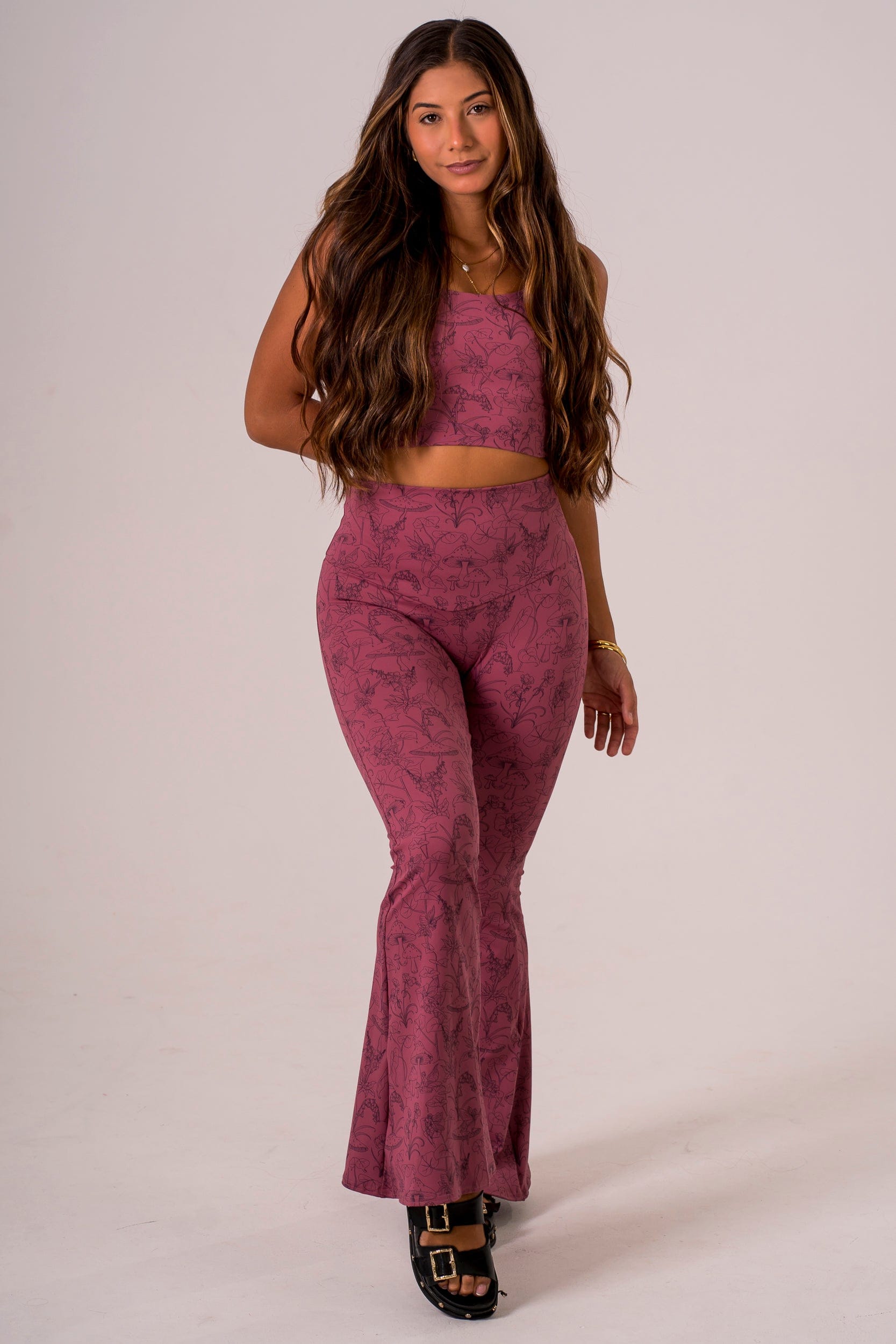 Fairy Garden Luxe Pocket Yoga Pants