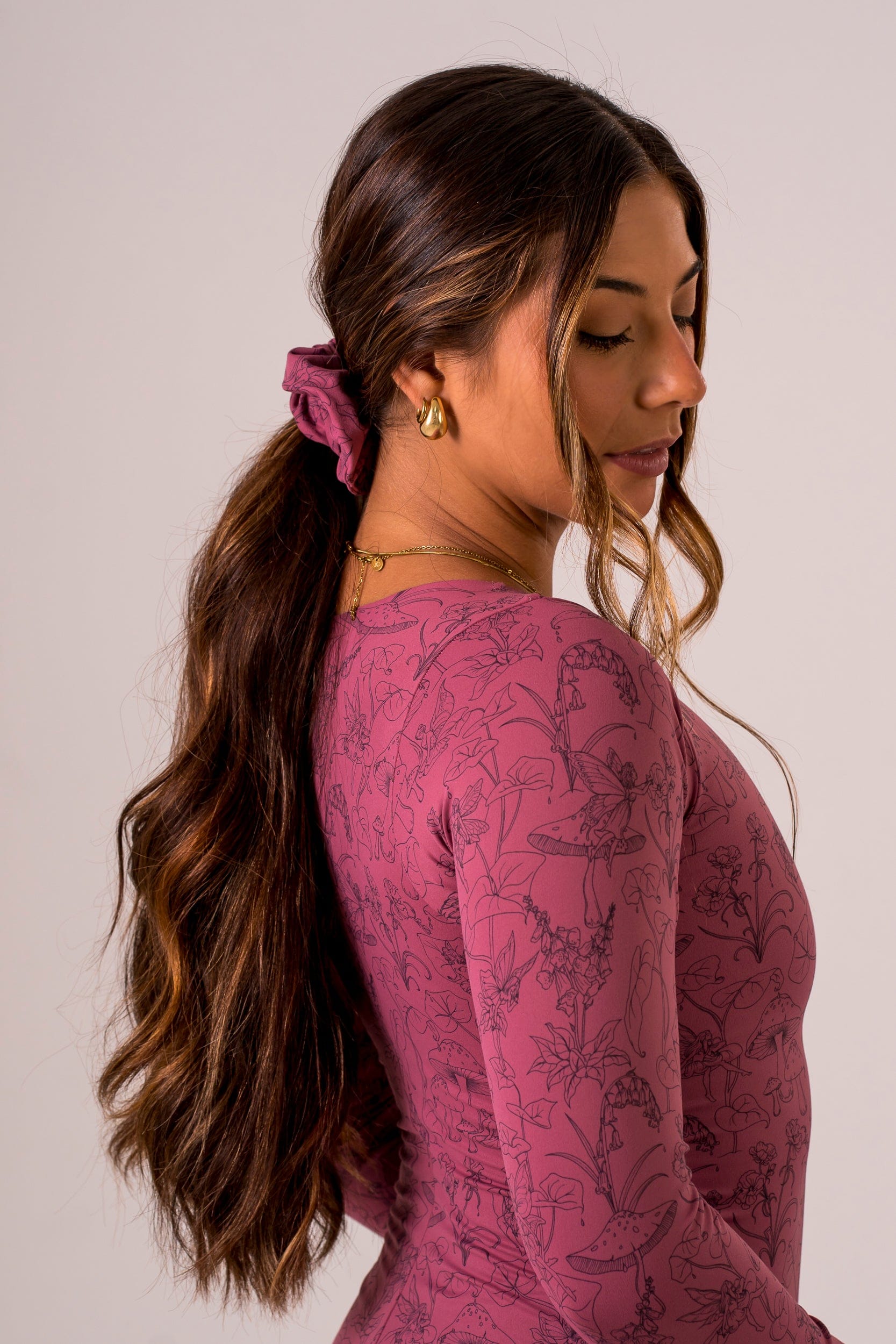 Fairy Garden Luxe Scrunchie OS