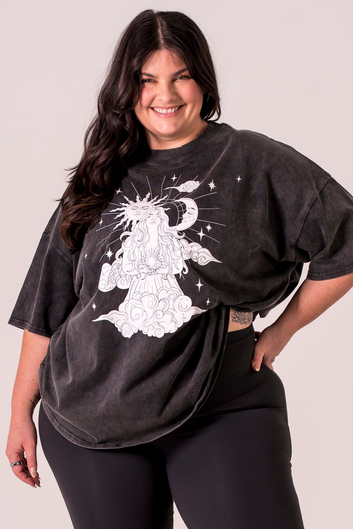 Goddess Boxy Oversized T-Shirt