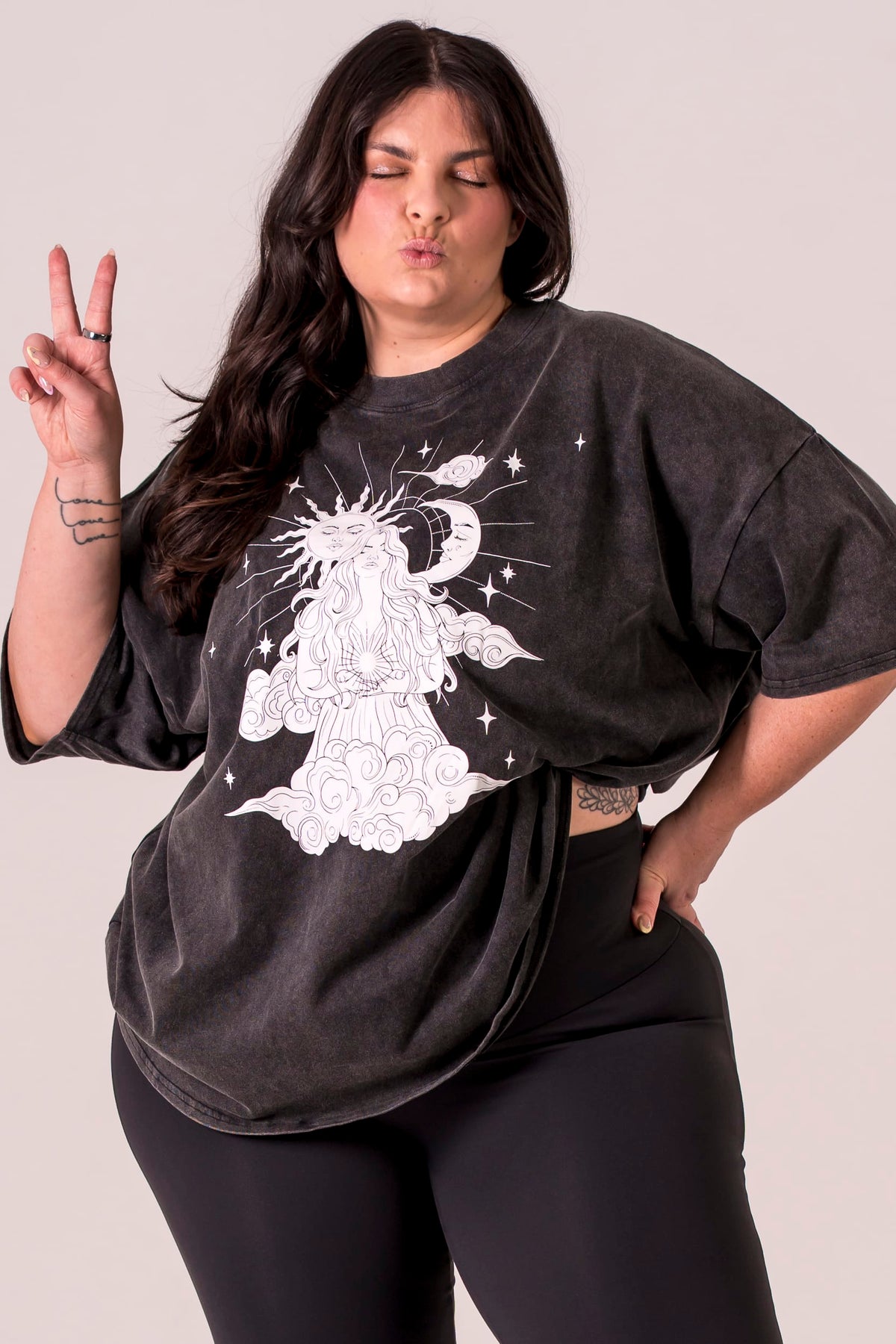 Goddess Boxy Oversized T-Shirt