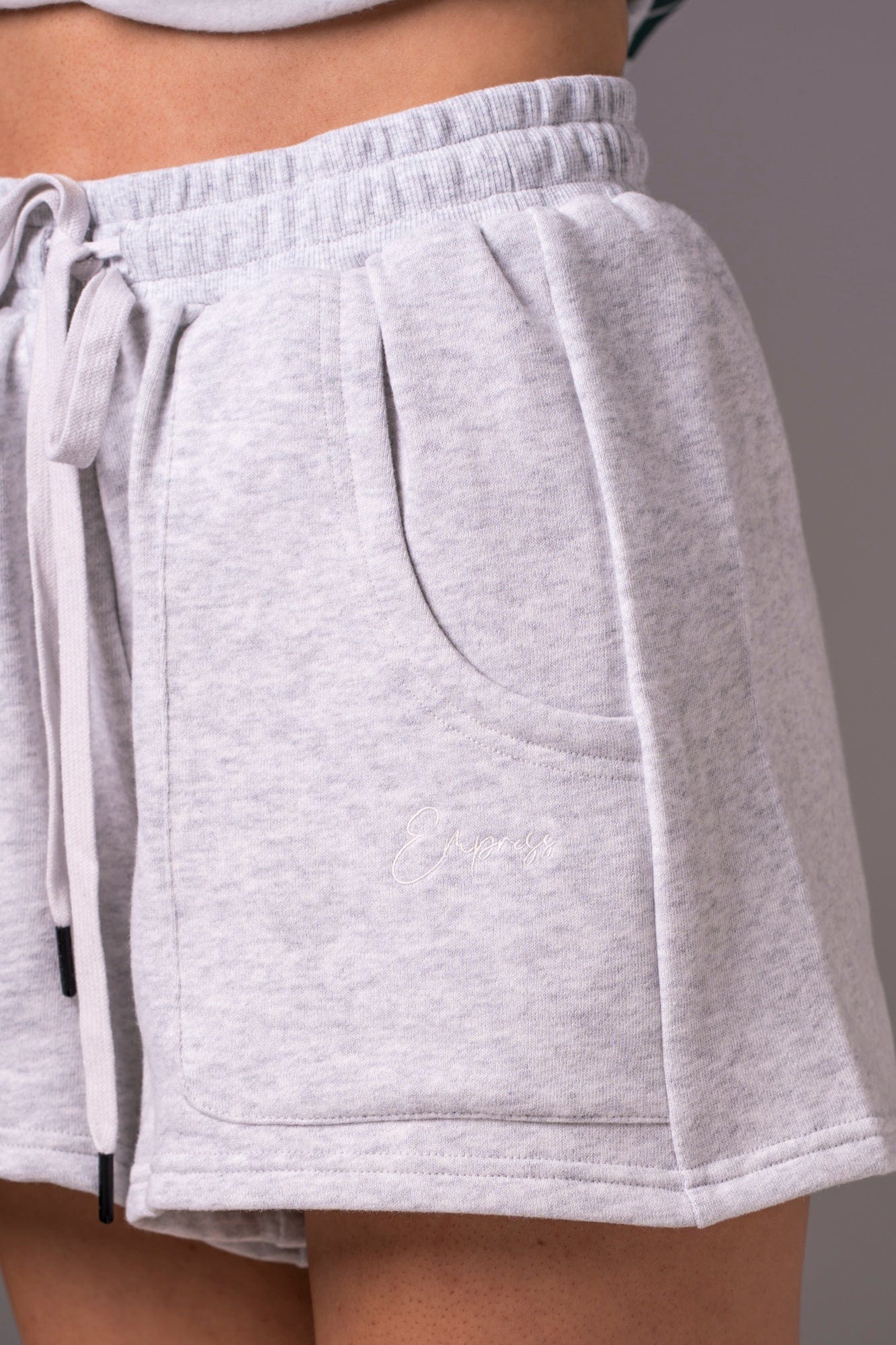 Grey Lounge Shorts