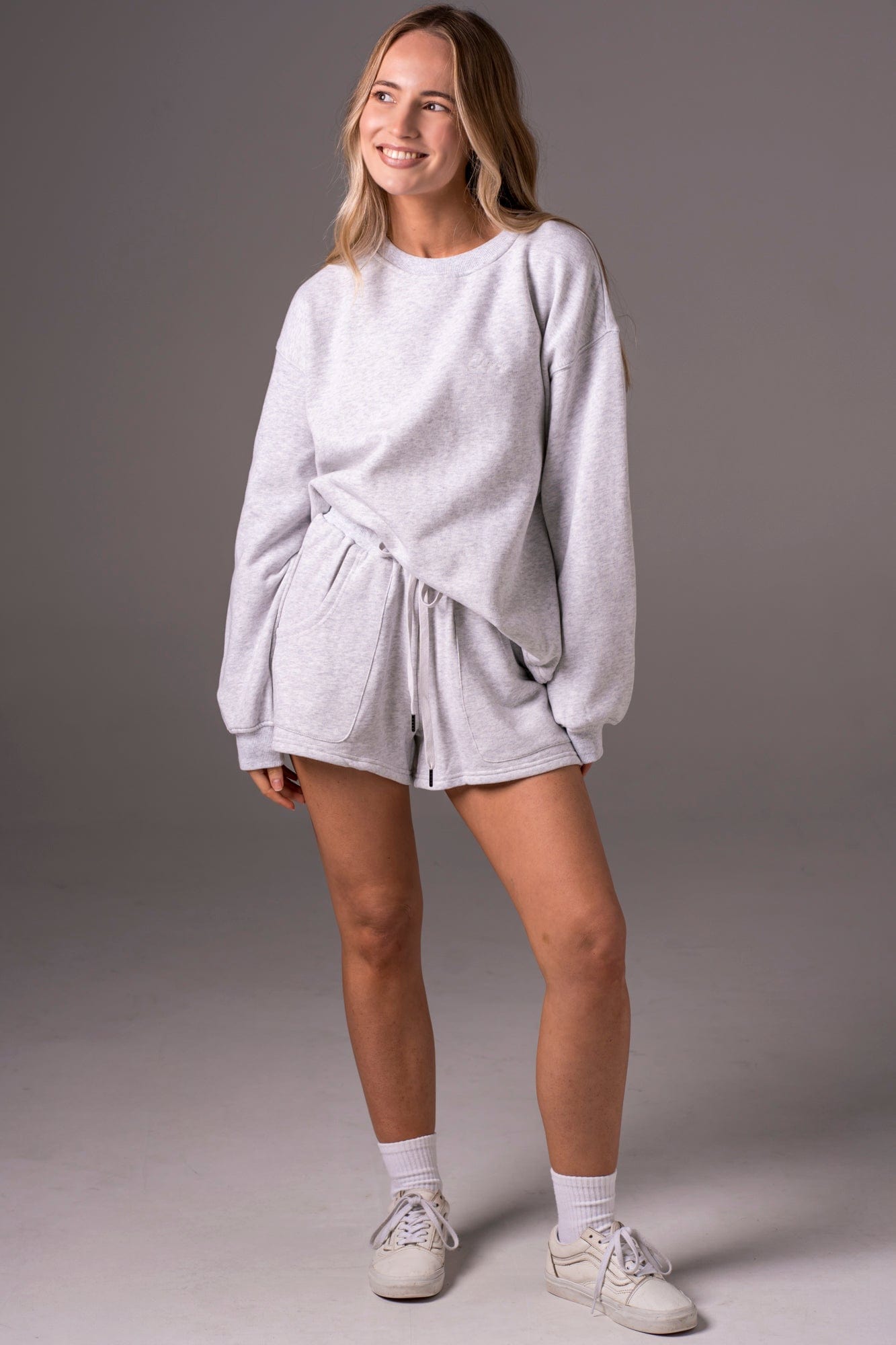 Grey Lounge Shorts