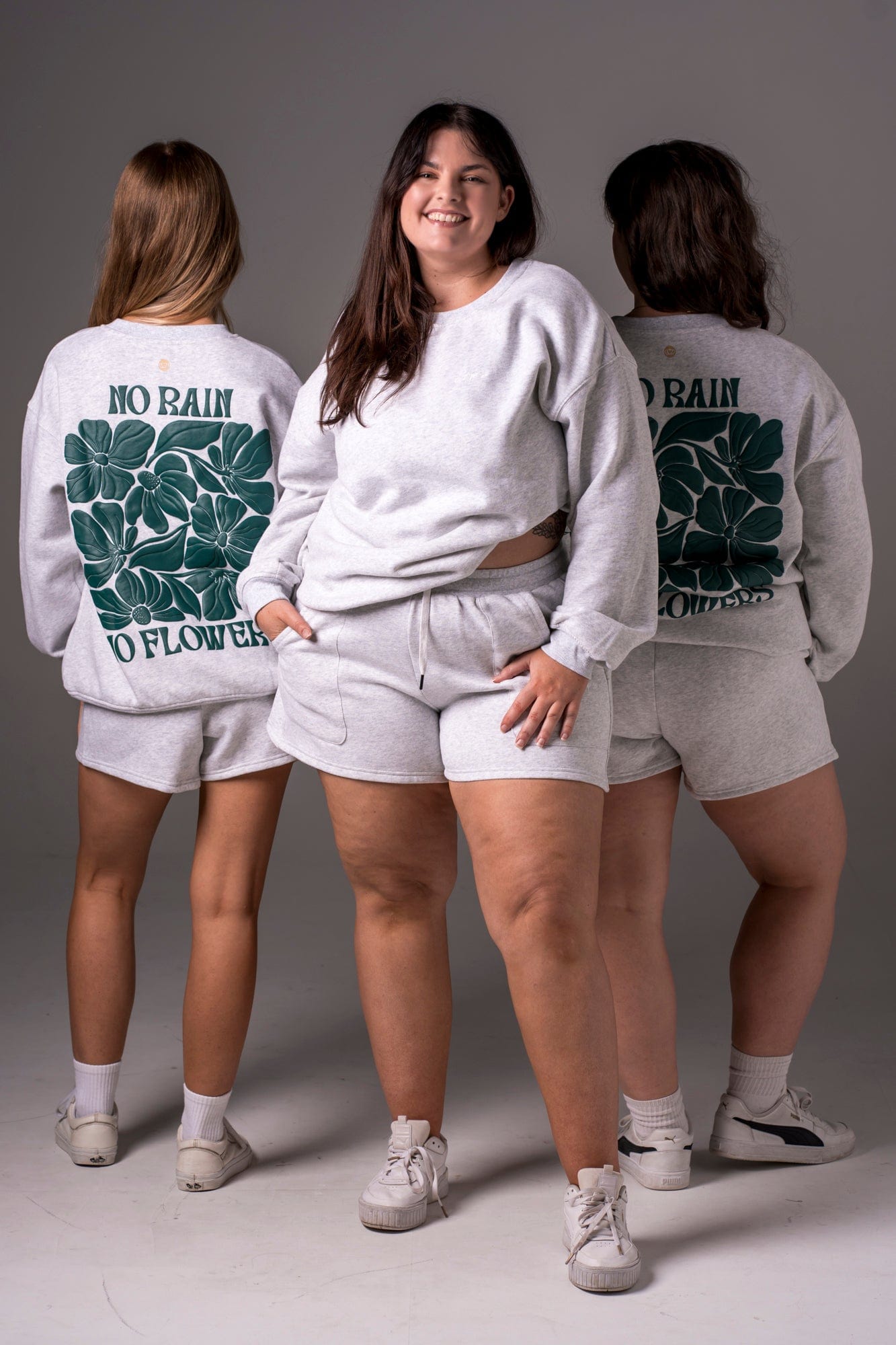Grey Lounge Shorts