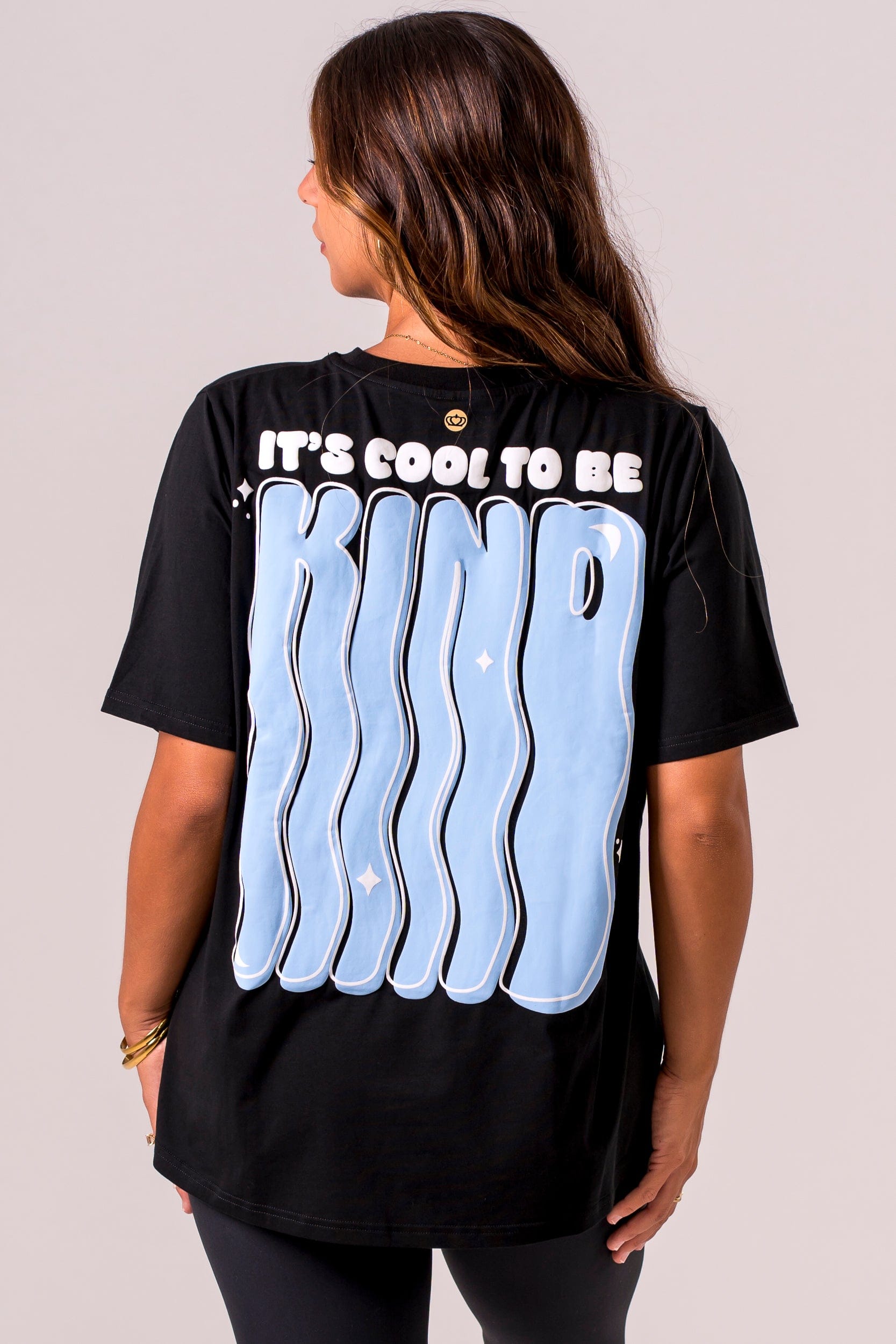 Kindness Black Oversized T-Shirt