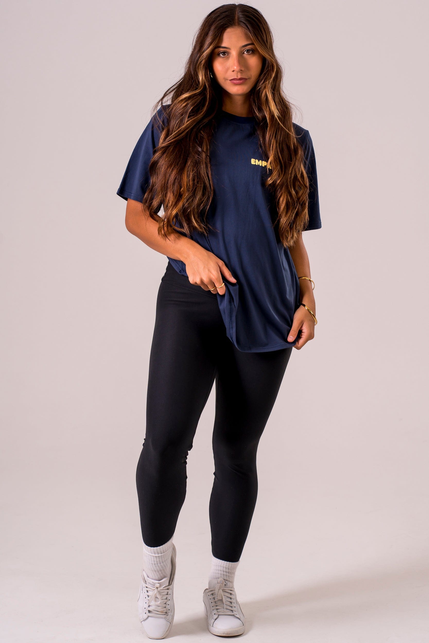 Kindness Navy Oversized T-Shirt