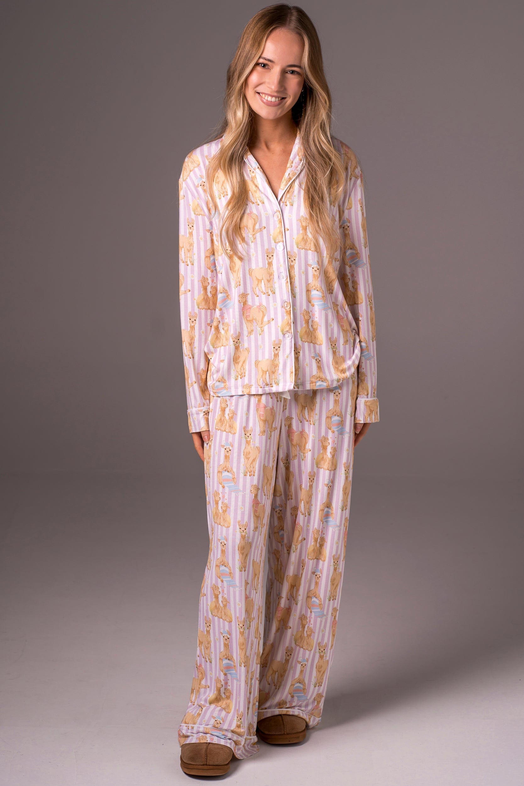 Llama Bamboo Pyjama Pants