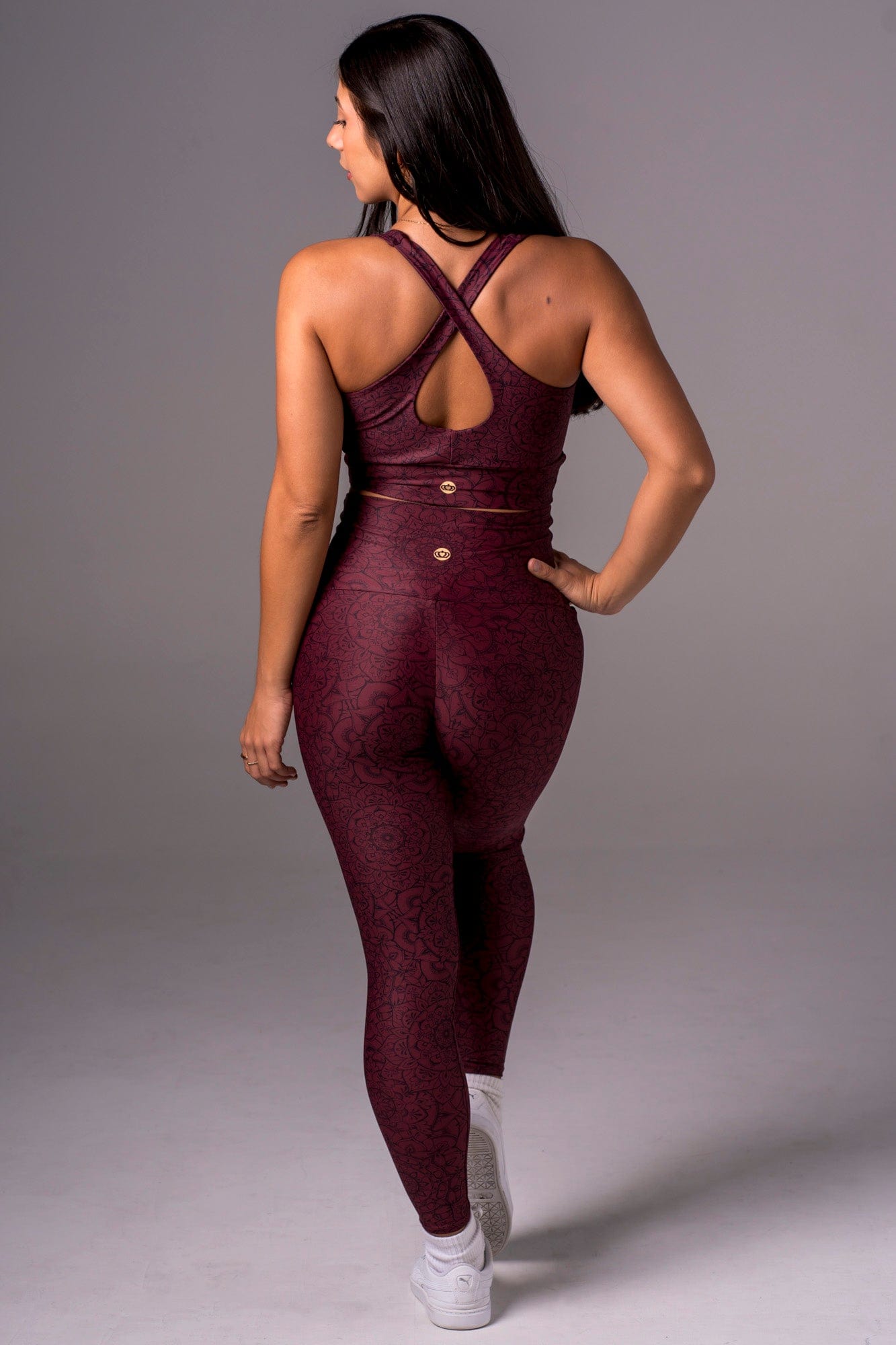 Mandala Dynamic Extra High Waisted Ankle Biter Leggings
