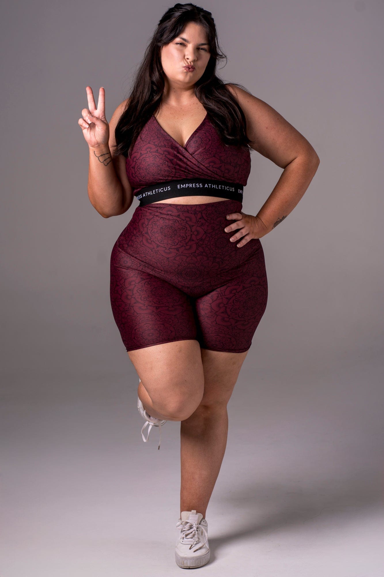 Mandala Dynamic Extra High Waisted Booty Shorts