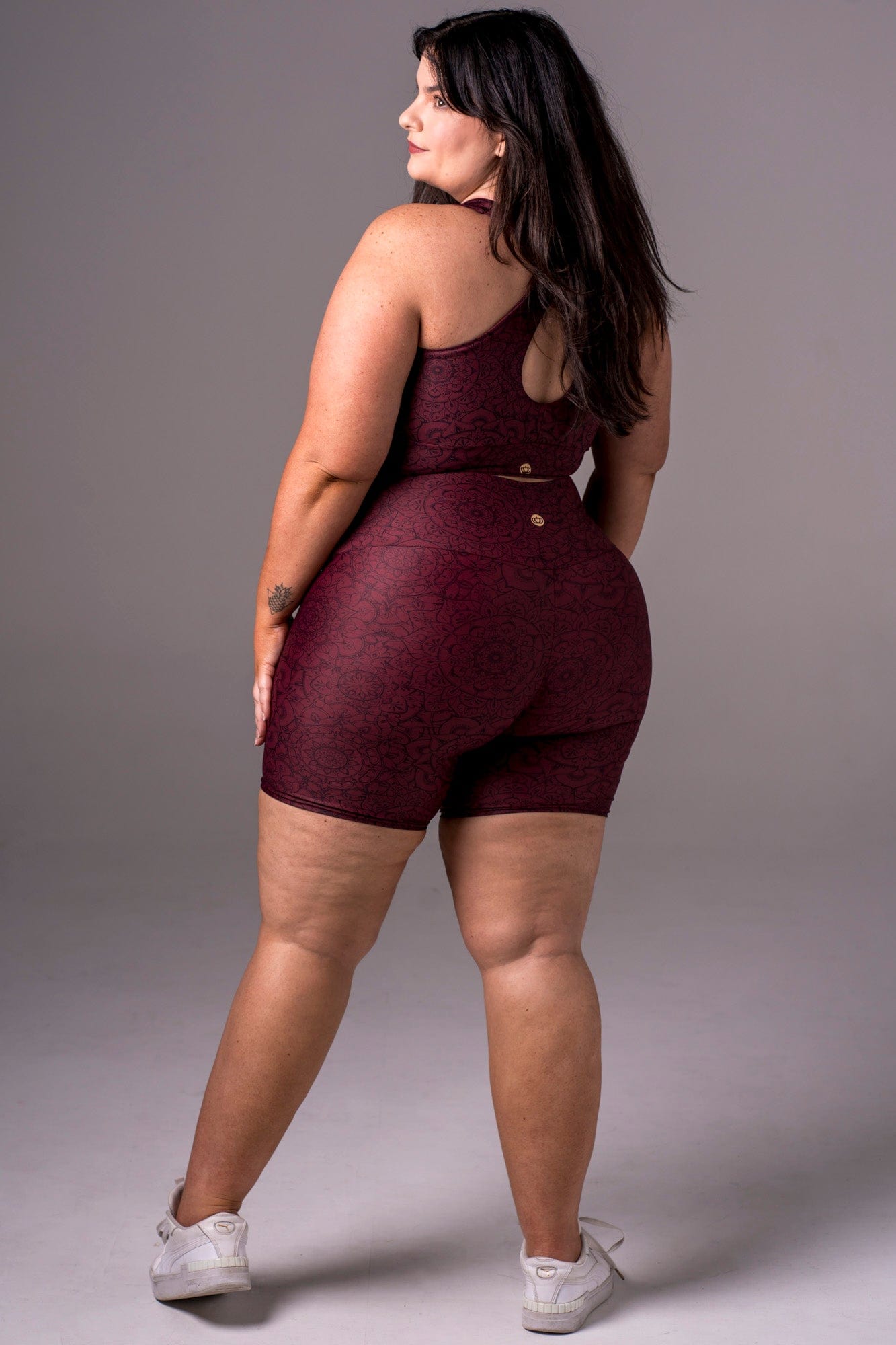 Mandala Dynamic High Waisted Booty Shorts